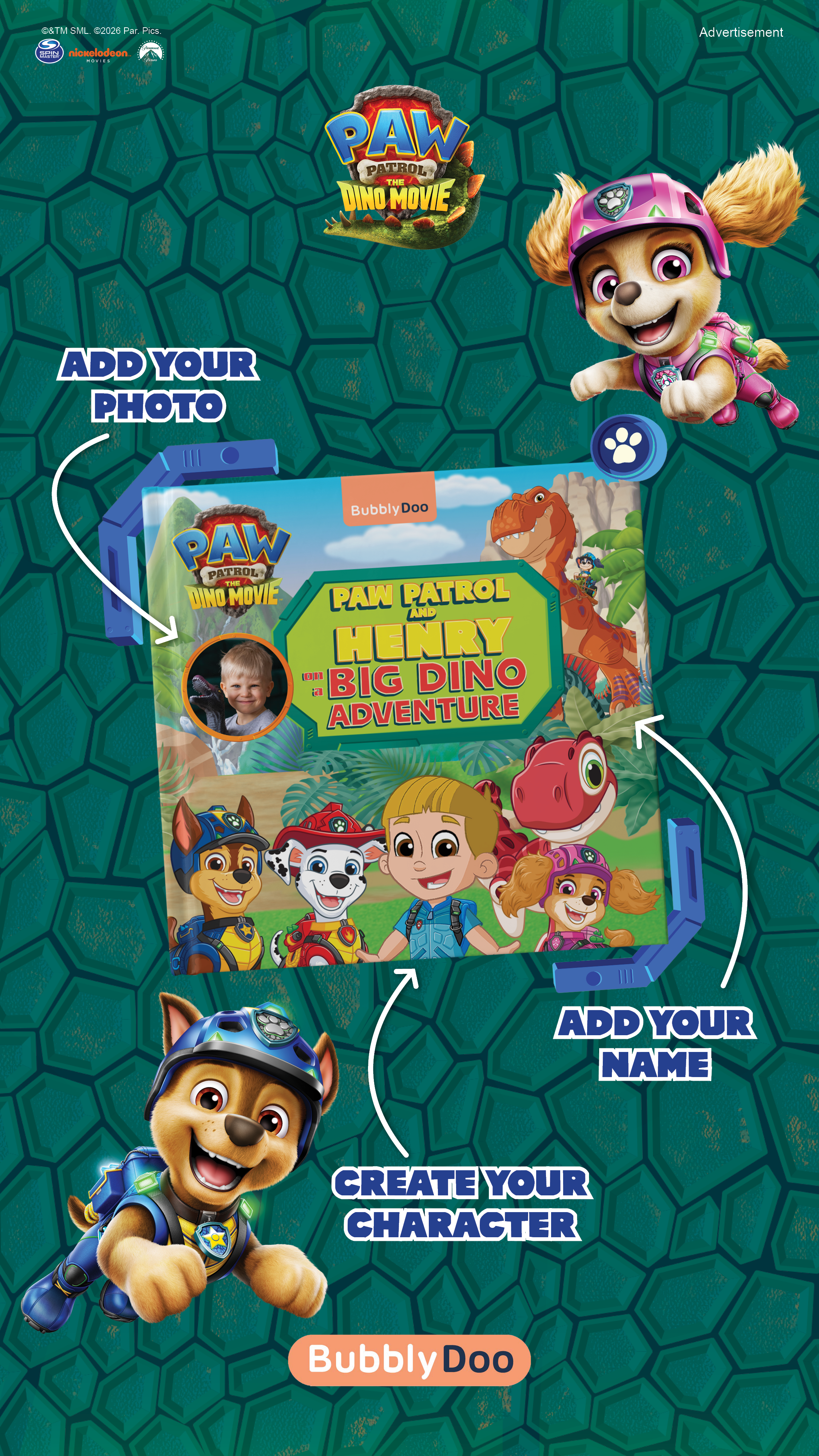BubblyDoo Books Facebook ad