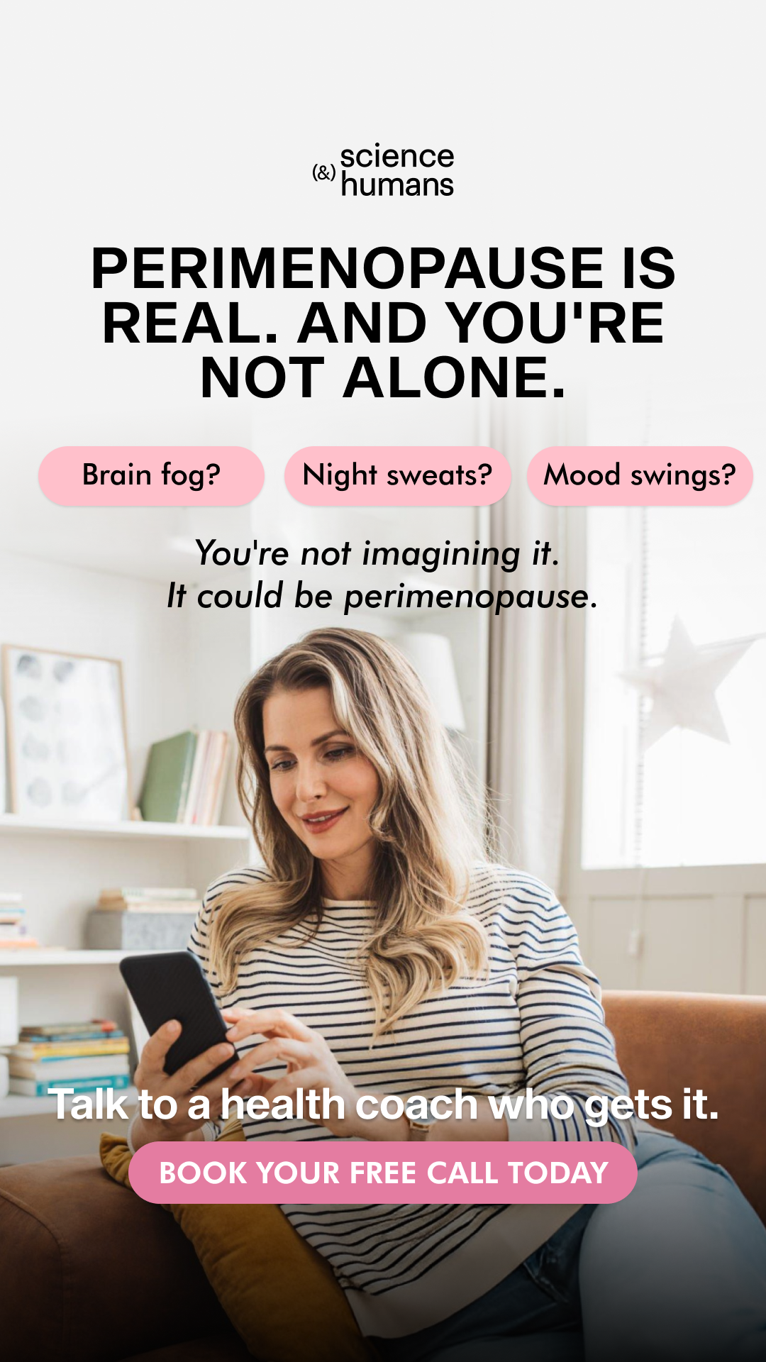 Science&Humans Facebook ad