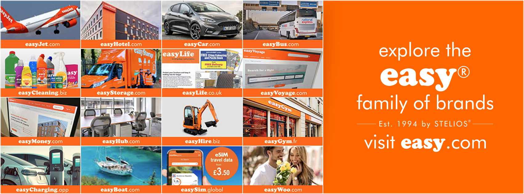 easy family of brands Facebook ad: The official page of the easy family of…