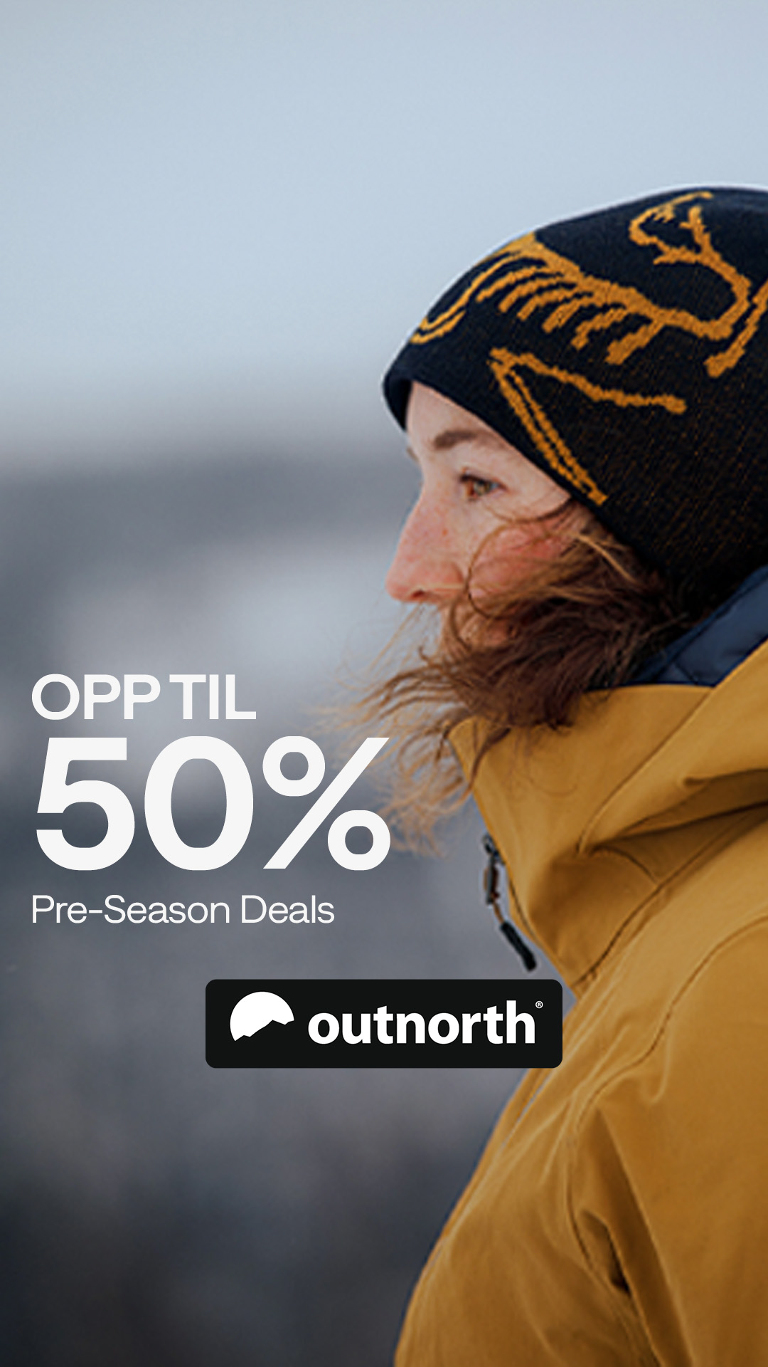 Outnorth Facebook ad: Drøazmmer du allerede om snø, ski og isfiske?