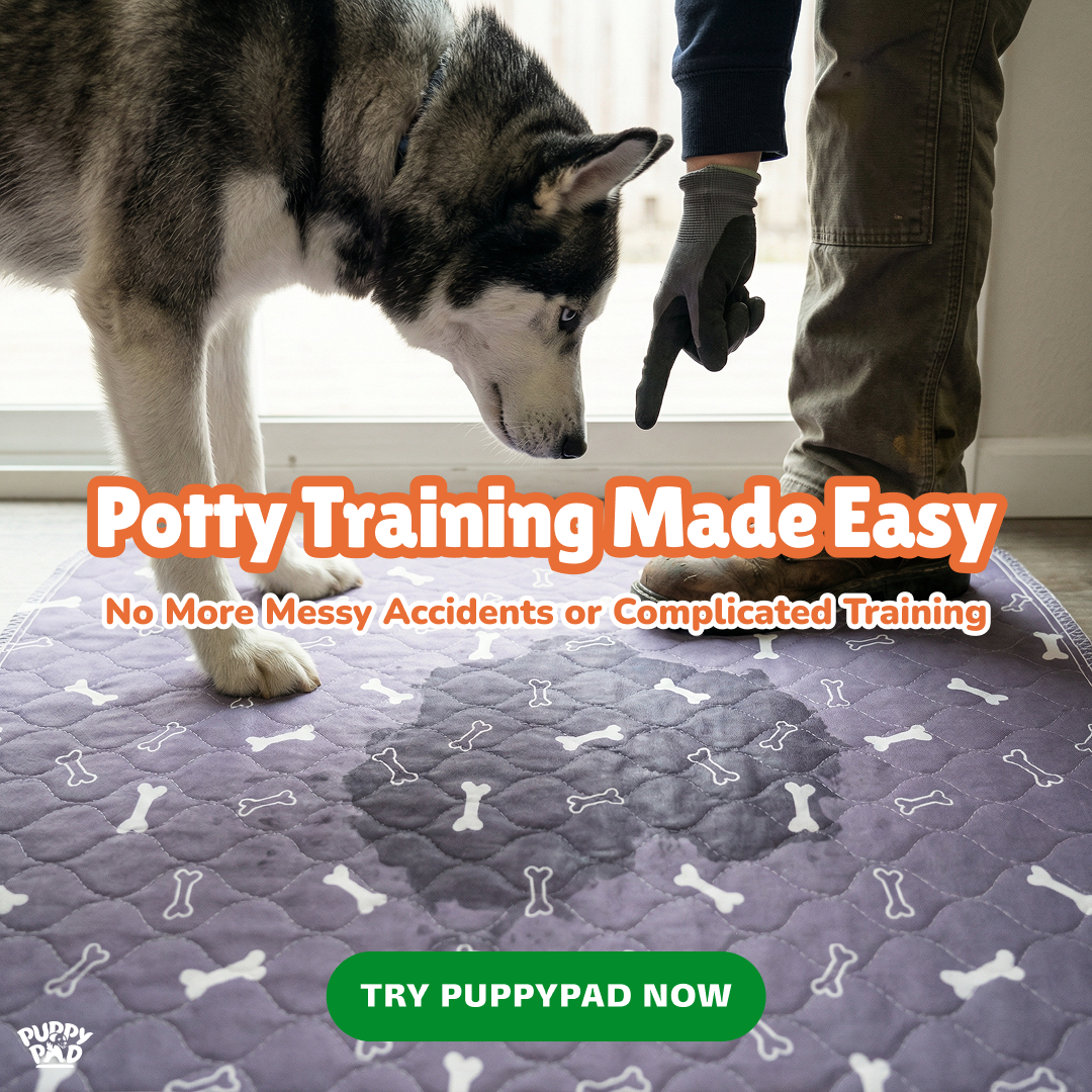 PuppyPad Facebook ad