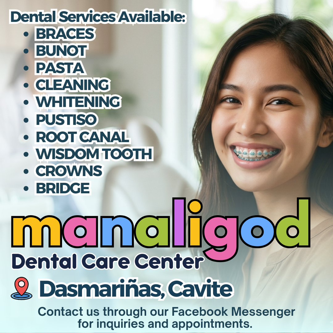 Manaligod Dental Care Center Facebook ad