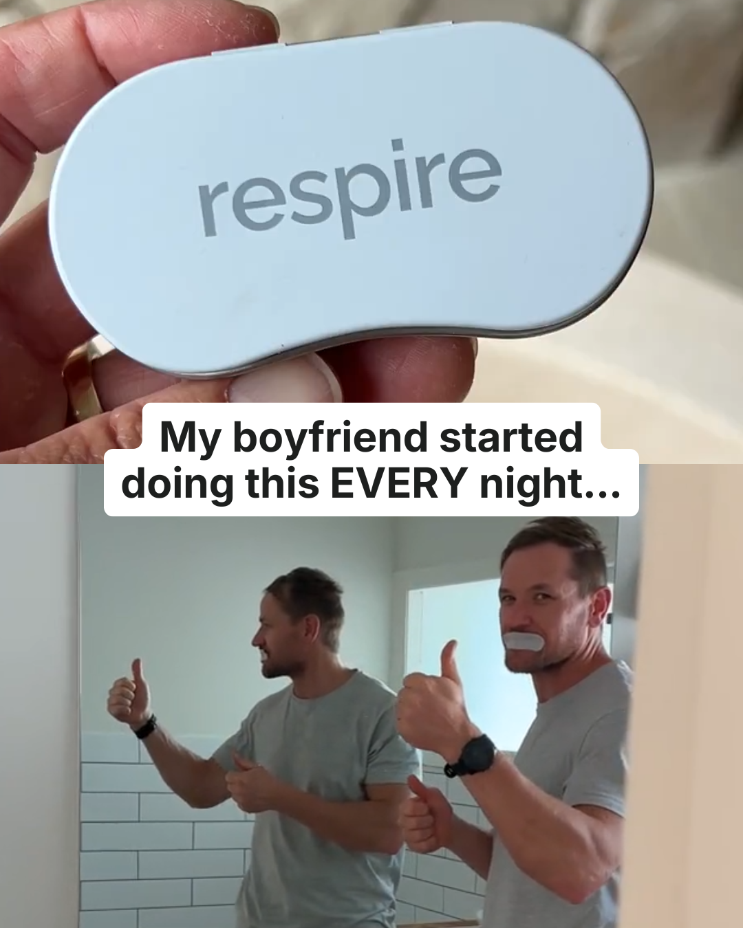 Try Respire Facebook ad