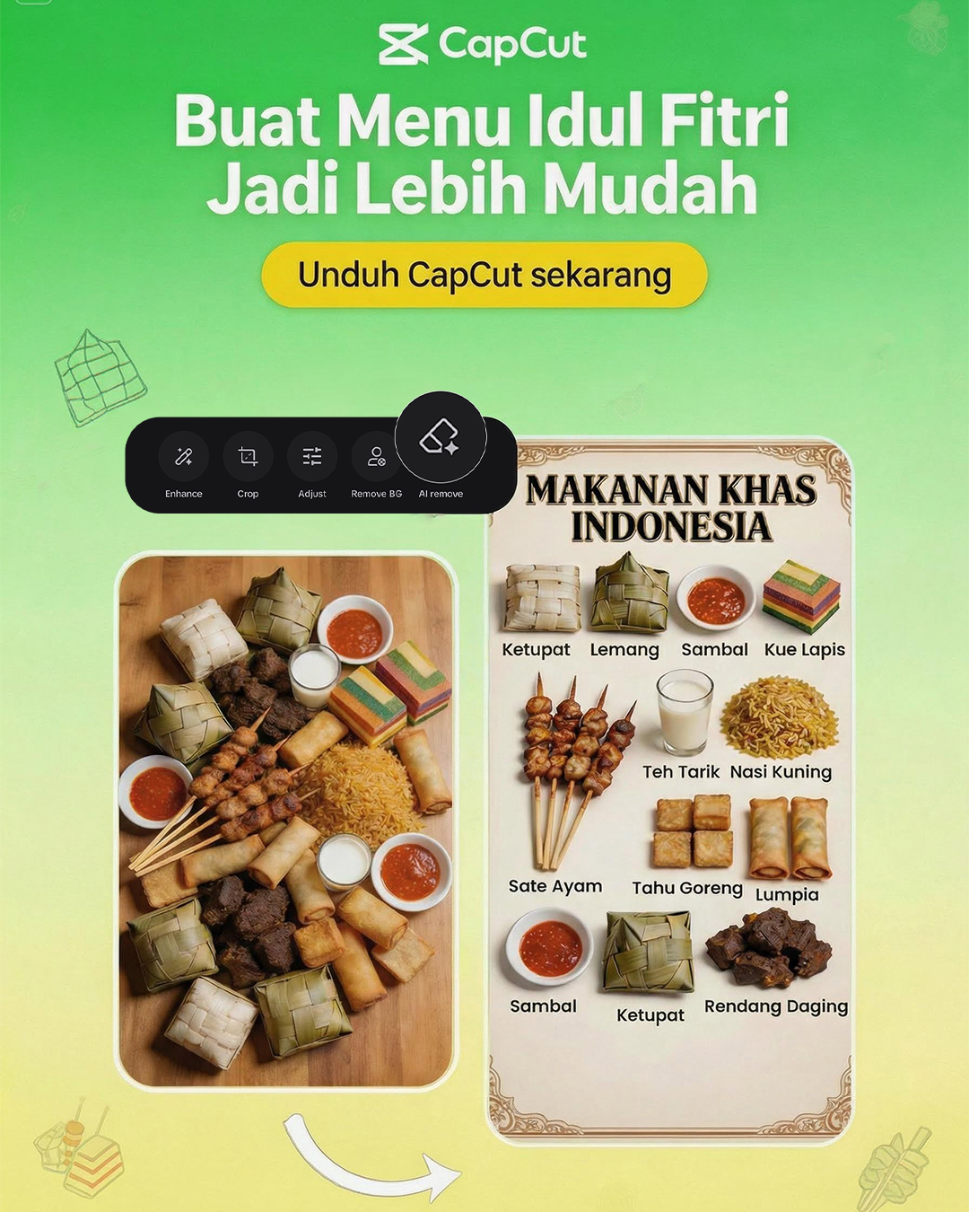 CapCut Facebook ad