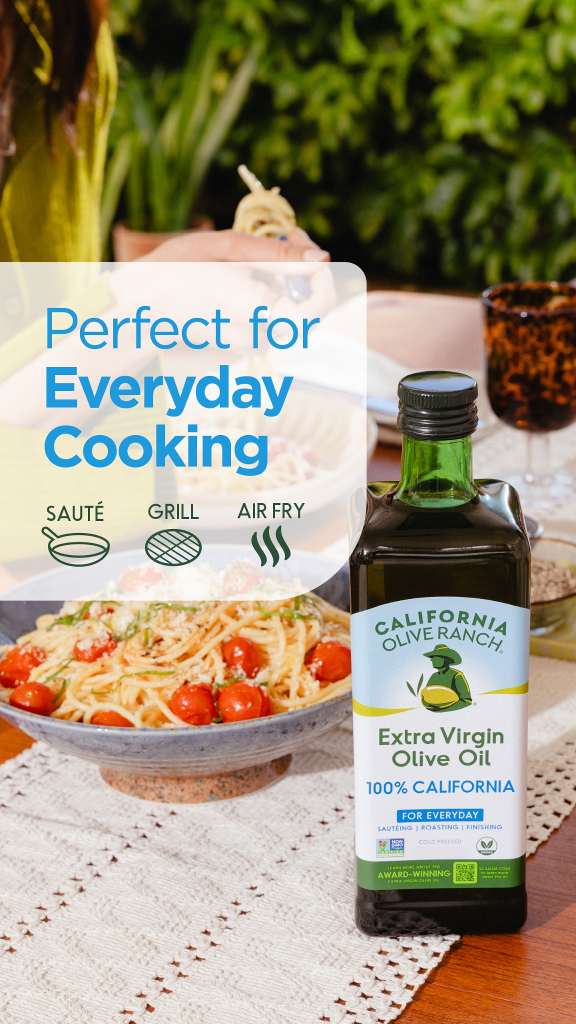 California Olive Ranch Facebook ad: Perfect for Everyday Cooking
