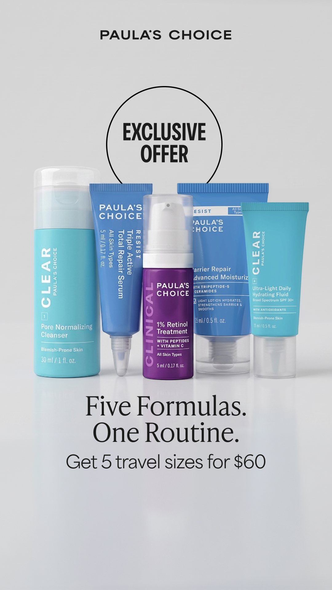 Paula's Choice Facebook ad