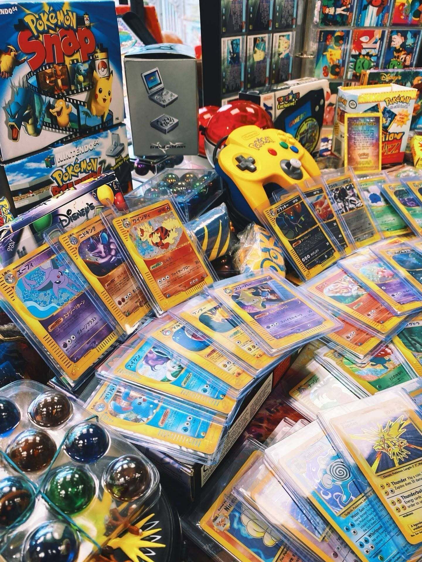 Game On Cornwall Facebook ad: Pokemon Cards? Game On Cornwall wants’em!