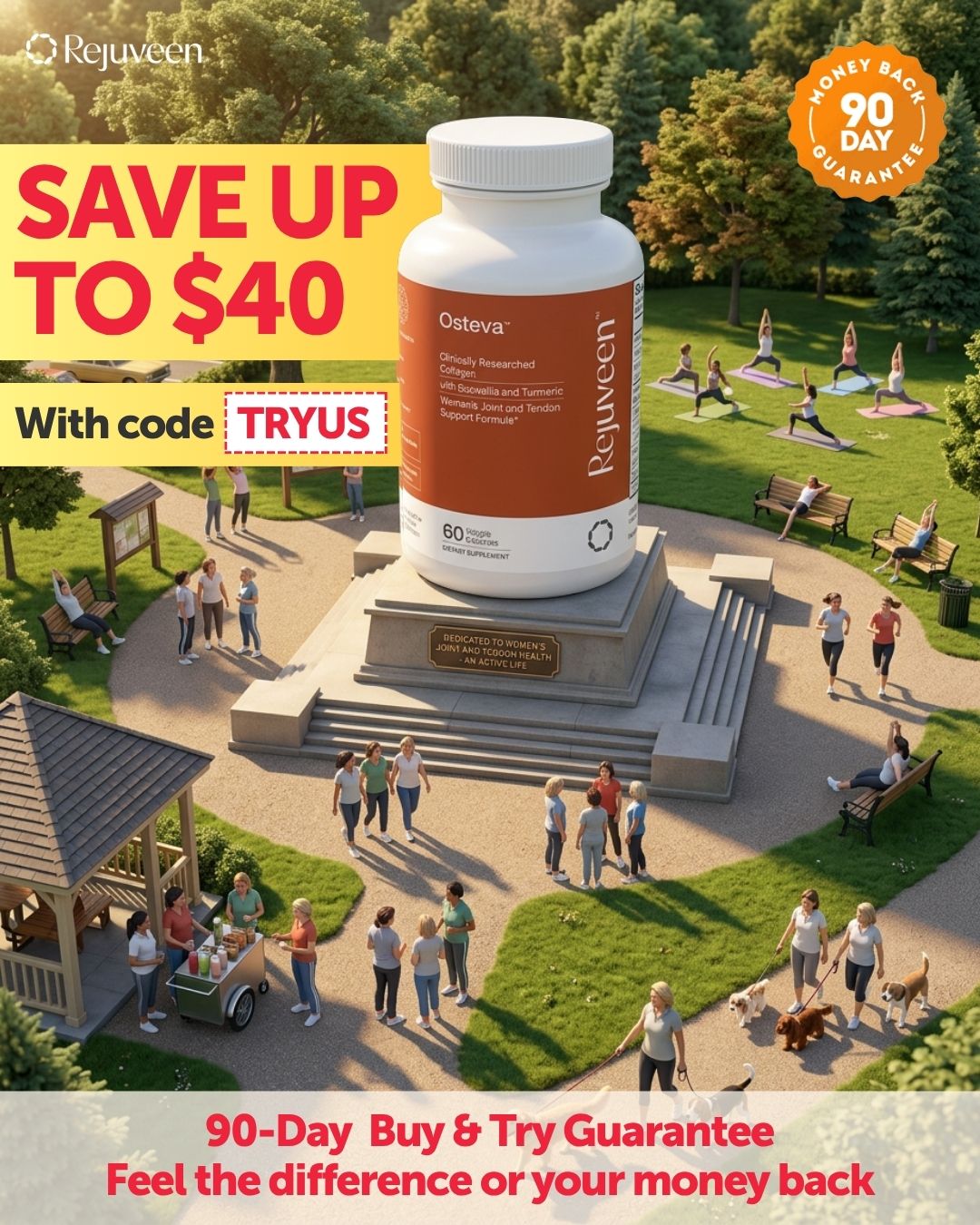 Osteva Facebook ad