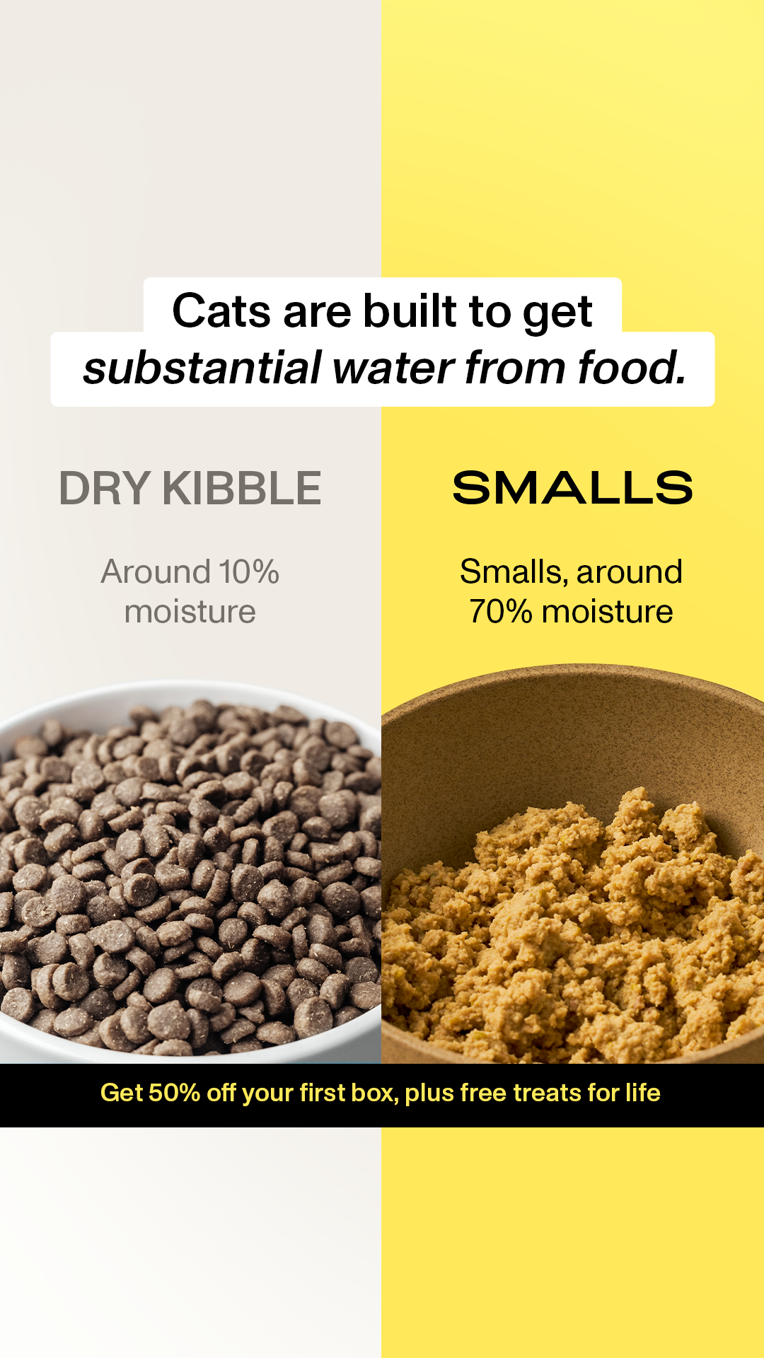 Smalls Facebook ad