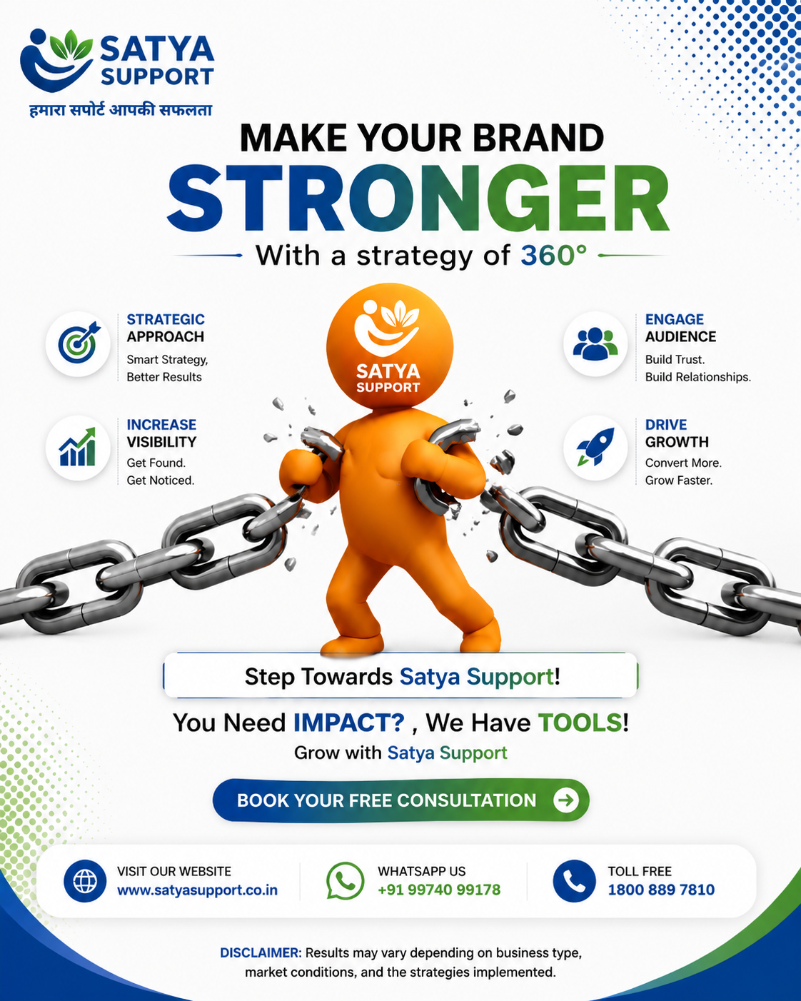 Satya Support Services Private Limited Facebook ad