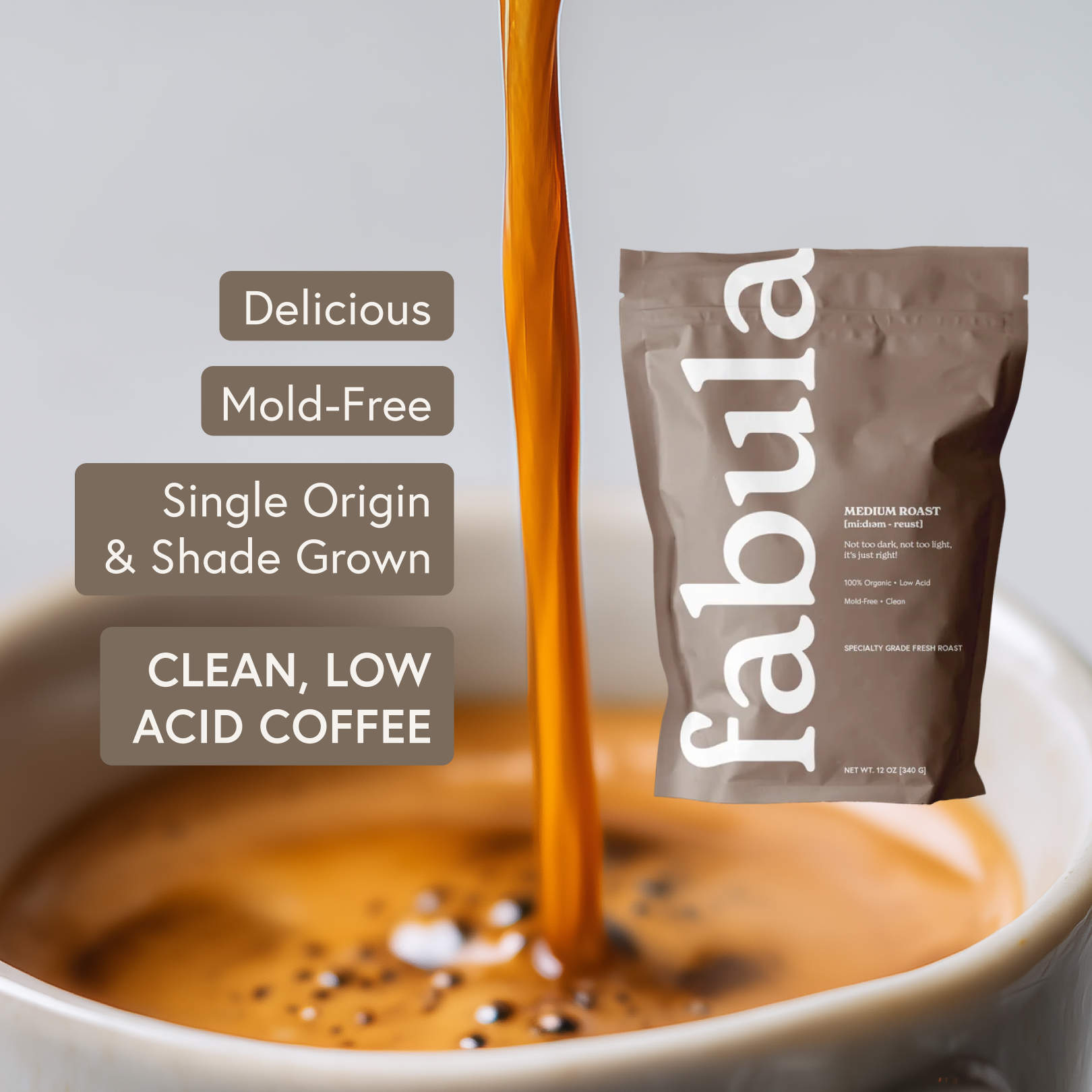 Fabula Coffee Facebook ad