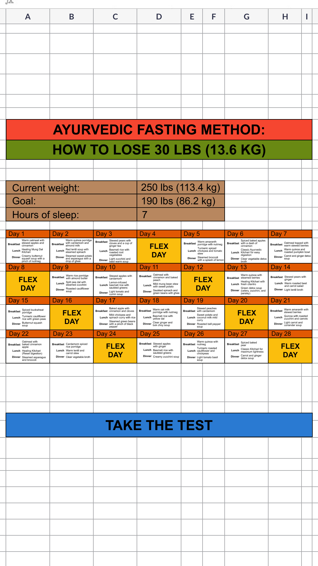 Simple Fasting App Facebook ad