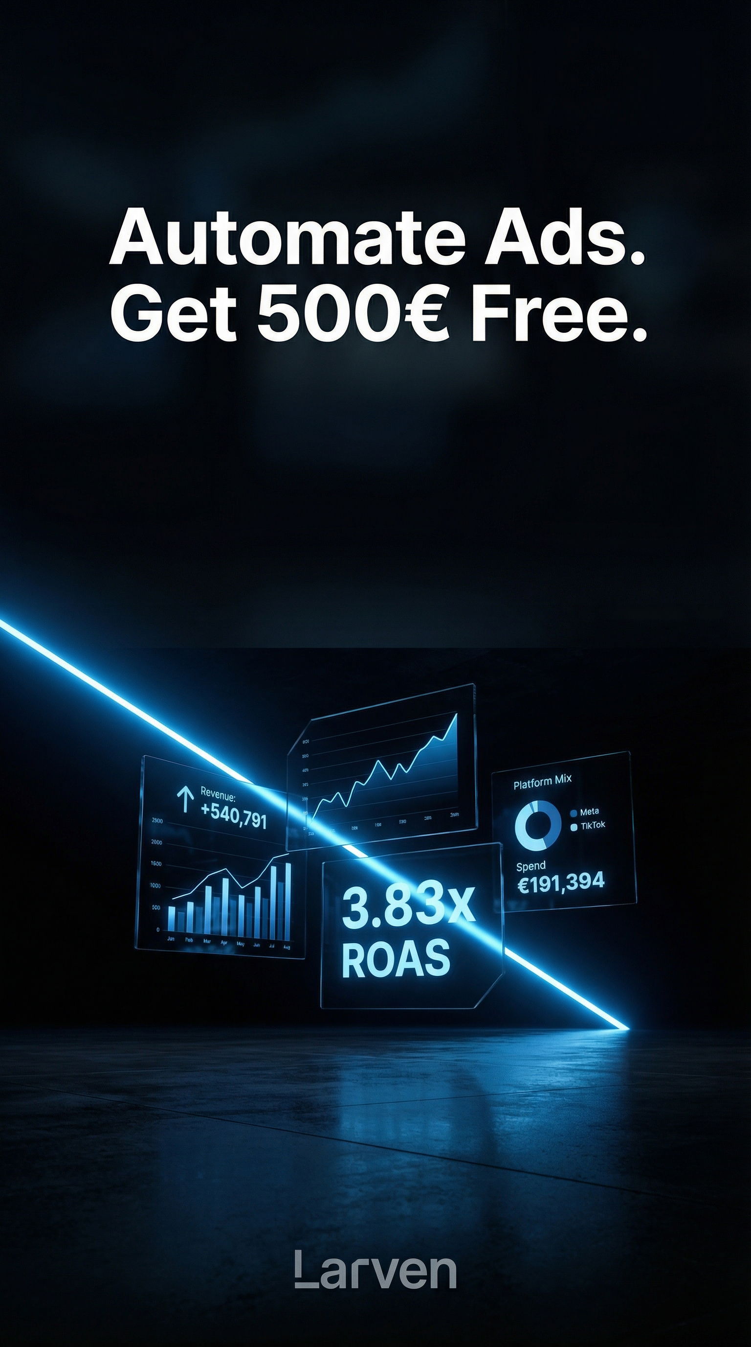 Larven AI Facebook ad