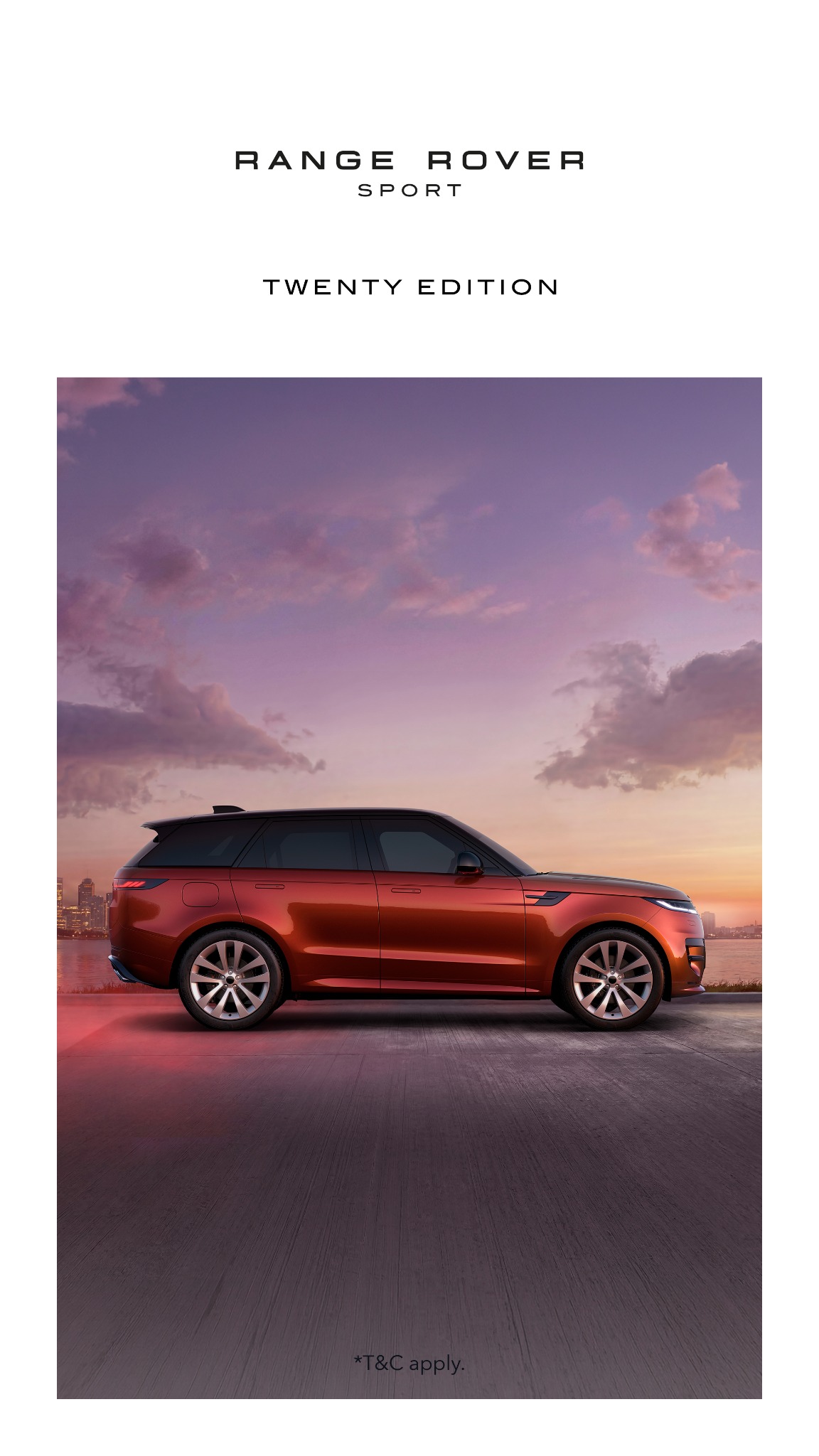 Range Rover Facebook ad