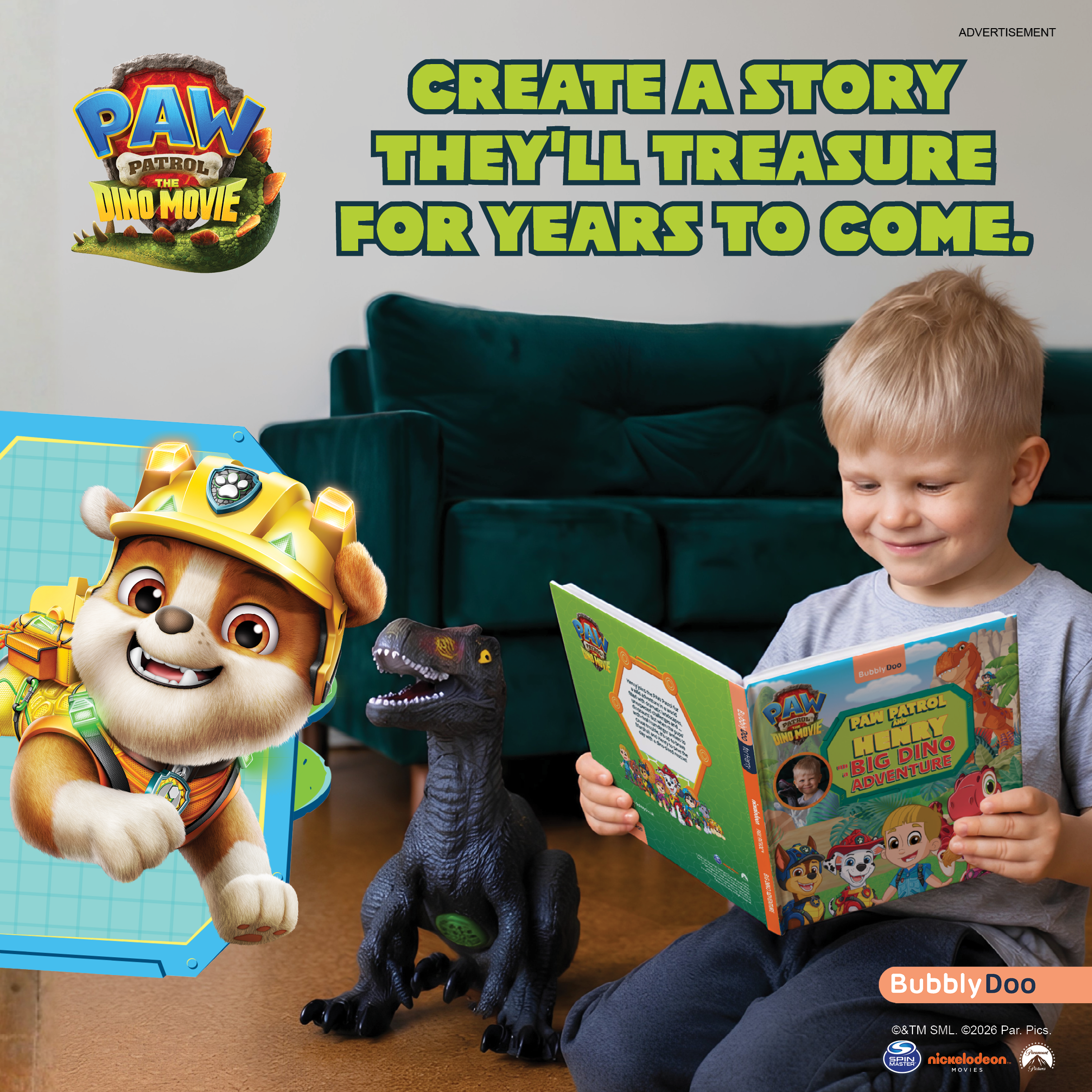 BubblyDoo Books Facebook ad