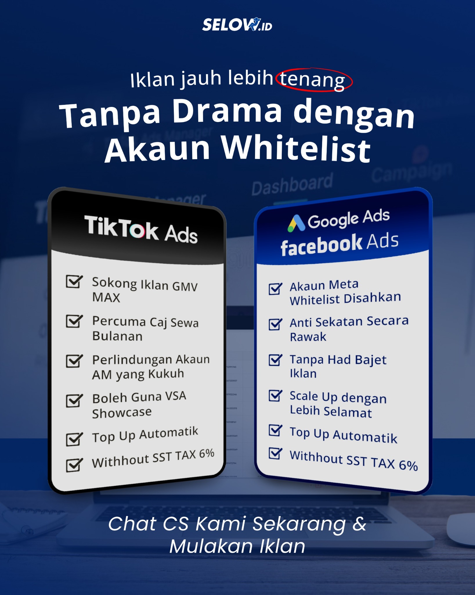 Digital KING Facebook ad: Operasi iklan lebih stabil
