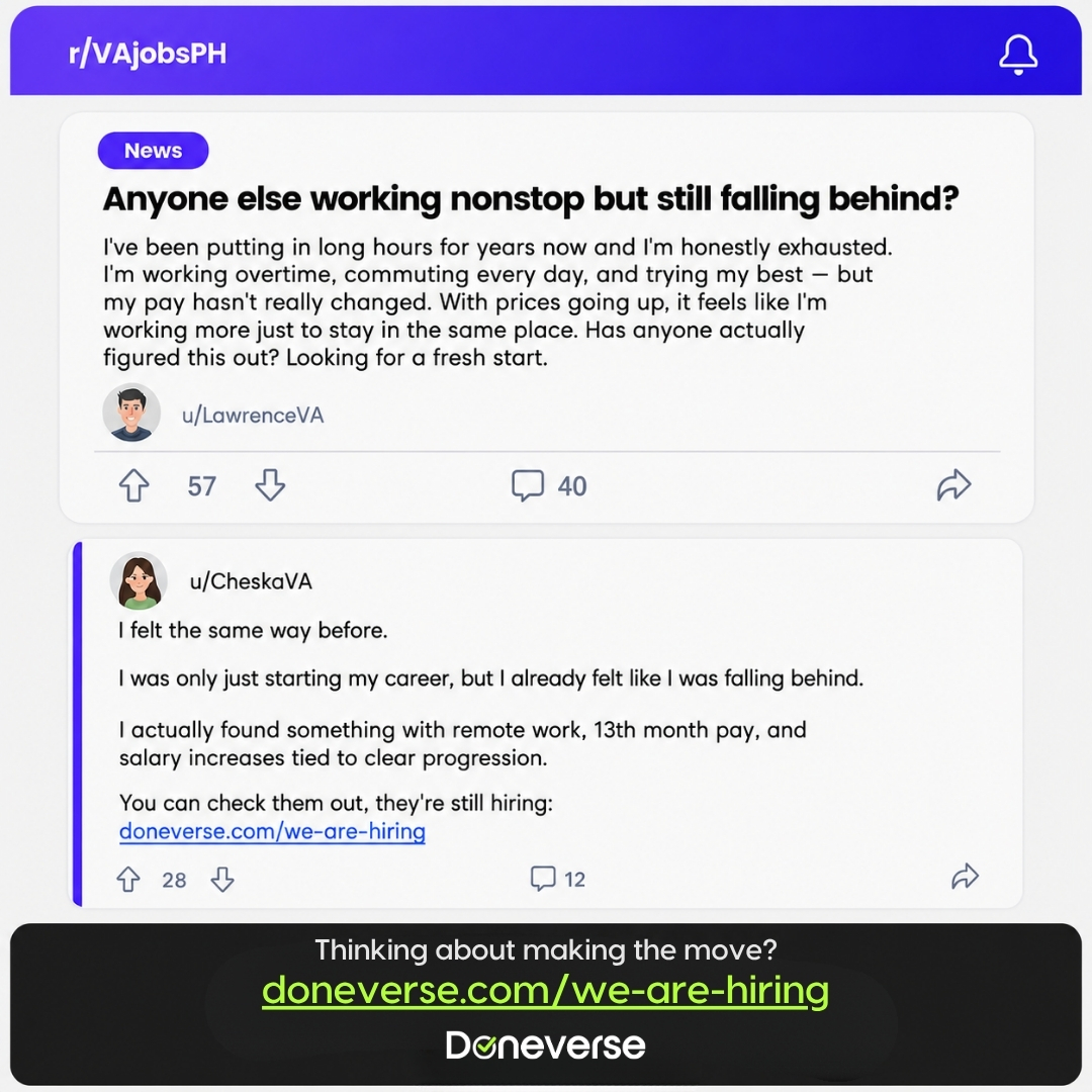Doneverse - Careers Facebook ad