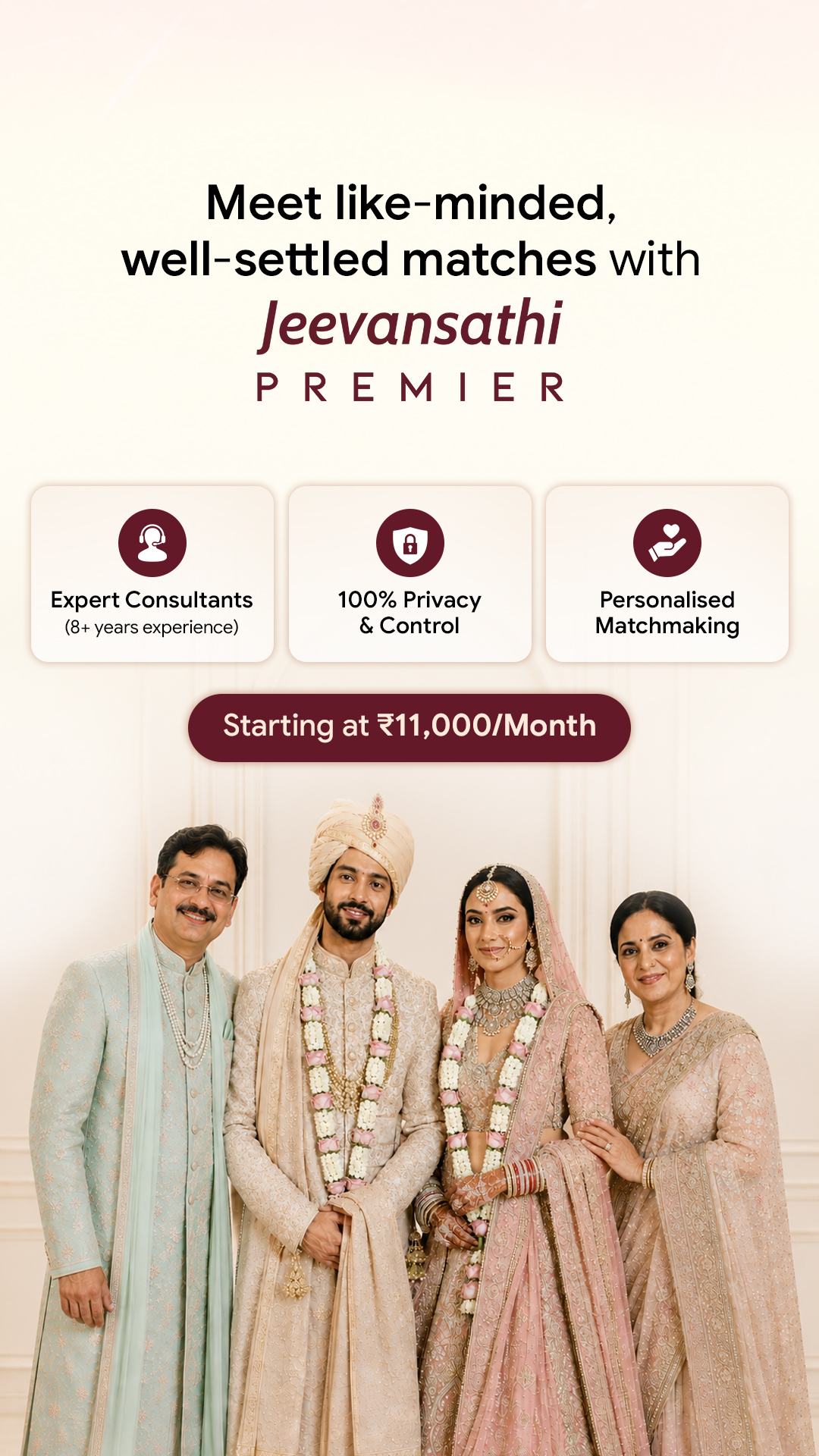 Jeevansathi.com Facebook ad