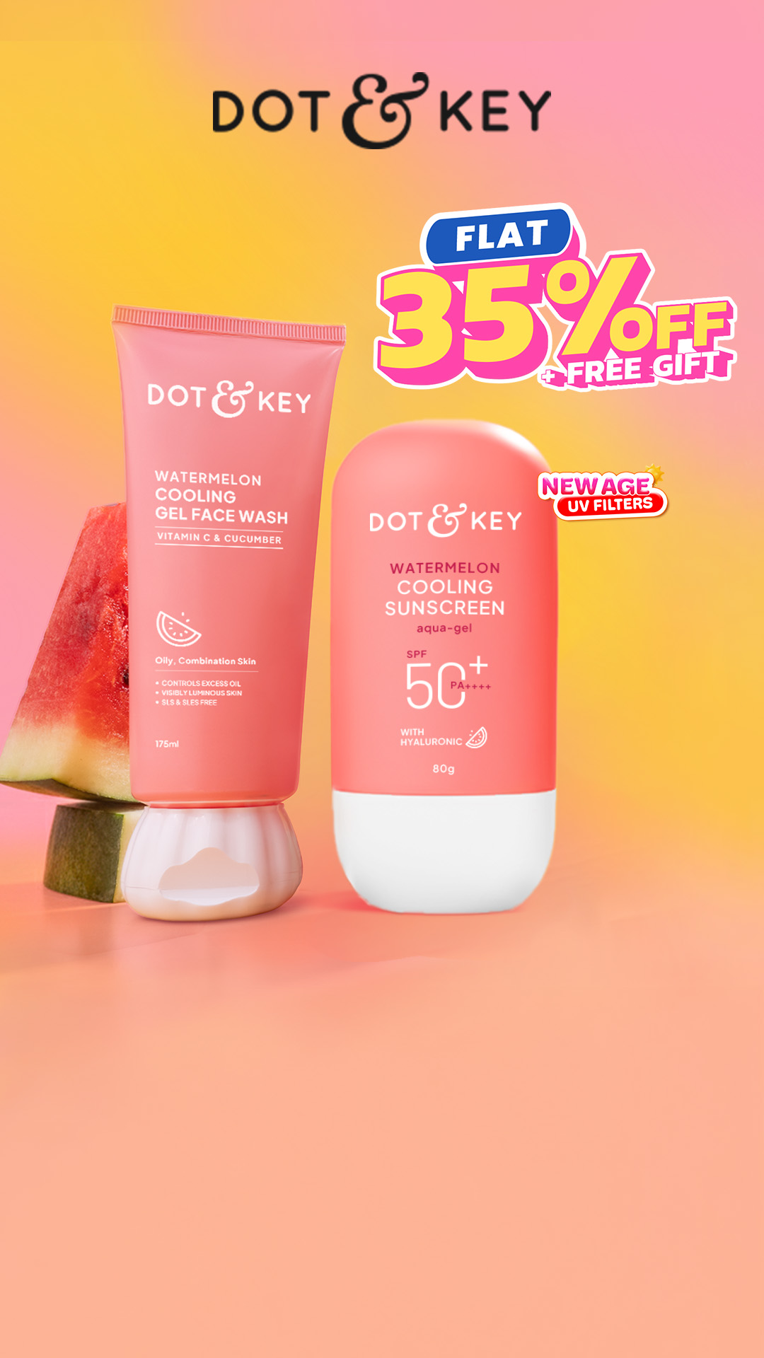 Dot & Key Facebook ad