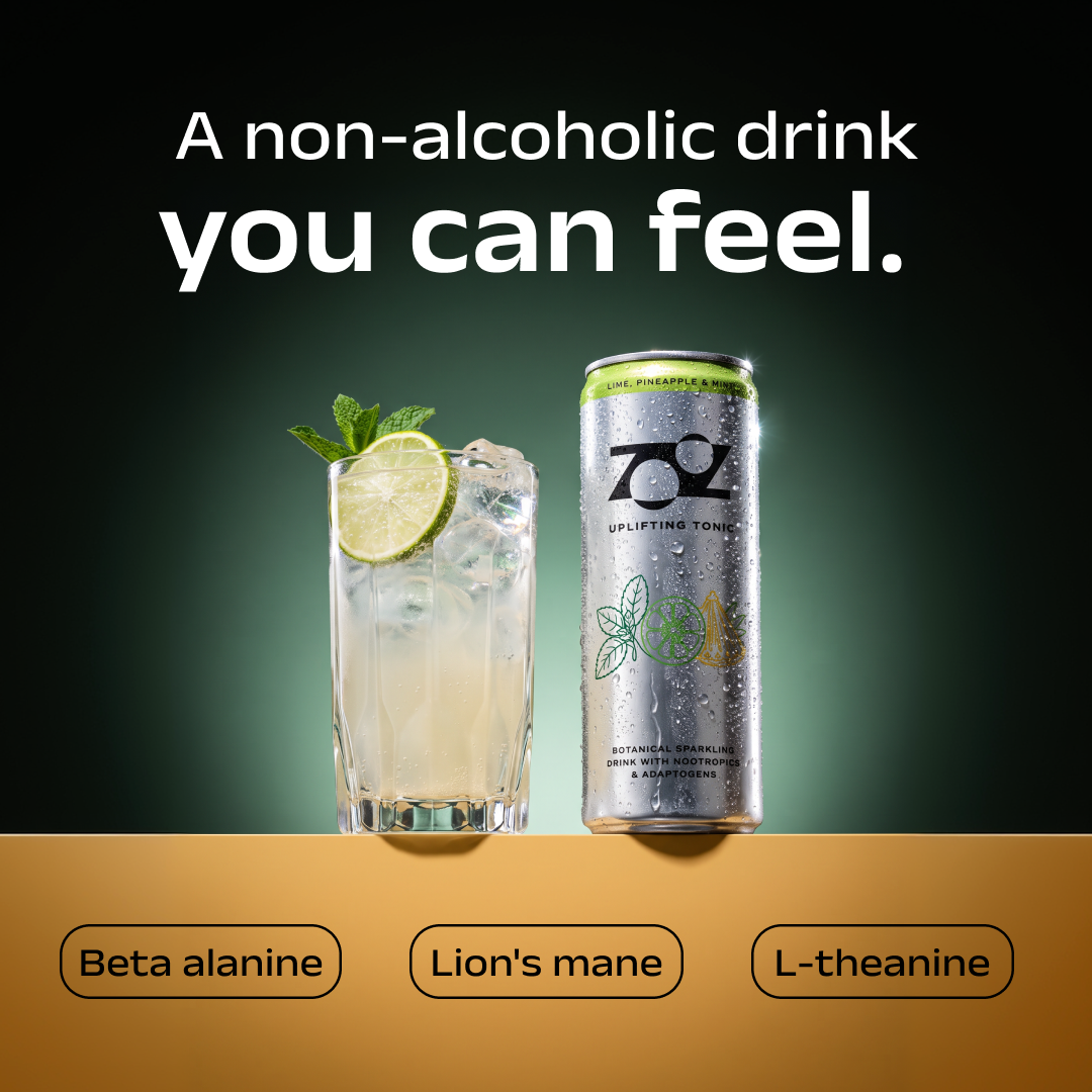 Zooz Drink Facebook ad: Feel the tingle.