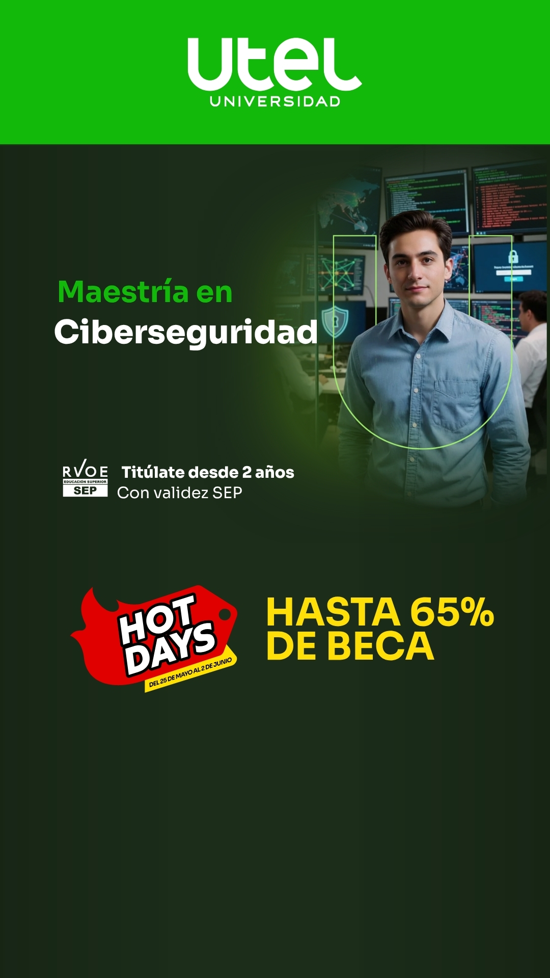 Utel Universidad Facebook ad