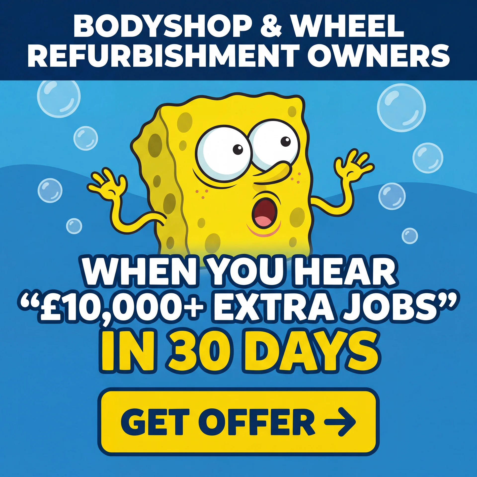 Auto Repair Sales Accelerator Facebook ad: Own a Bodywork Repair Business?