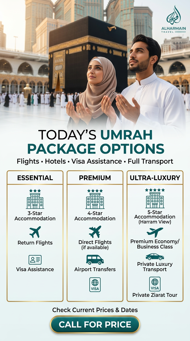 Al harmain Travel UK Facebook ad