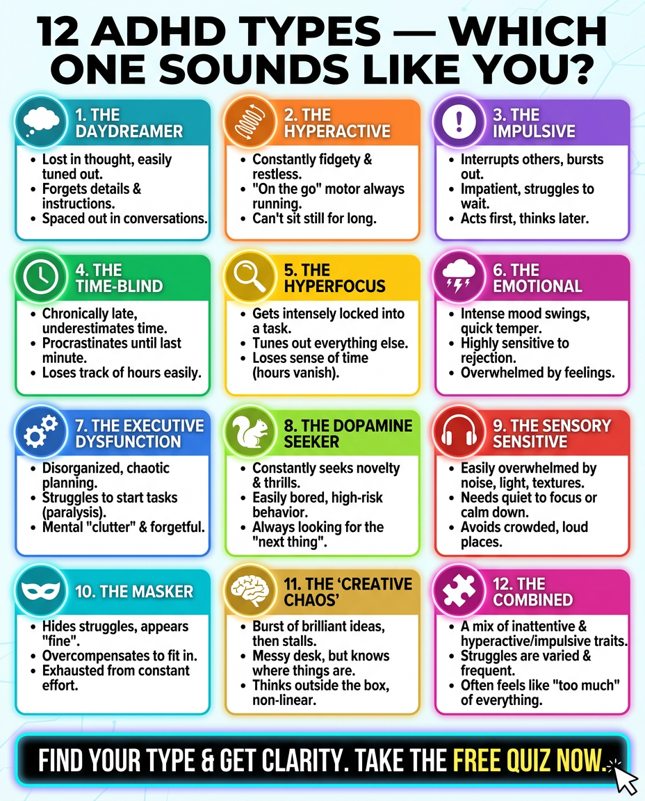 ADHD Clarity Test Facebook ad