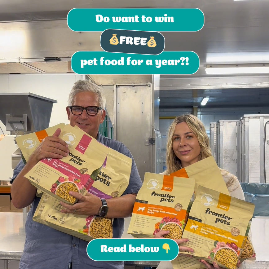 Frontier Pets Pet Food Facebook ad