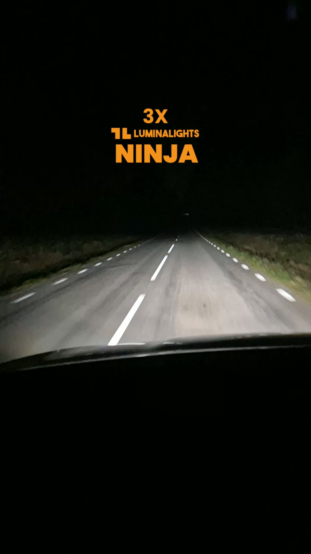 Lumise.fi Facebook ad: LuminaLights NINJA LED LISÄVALO