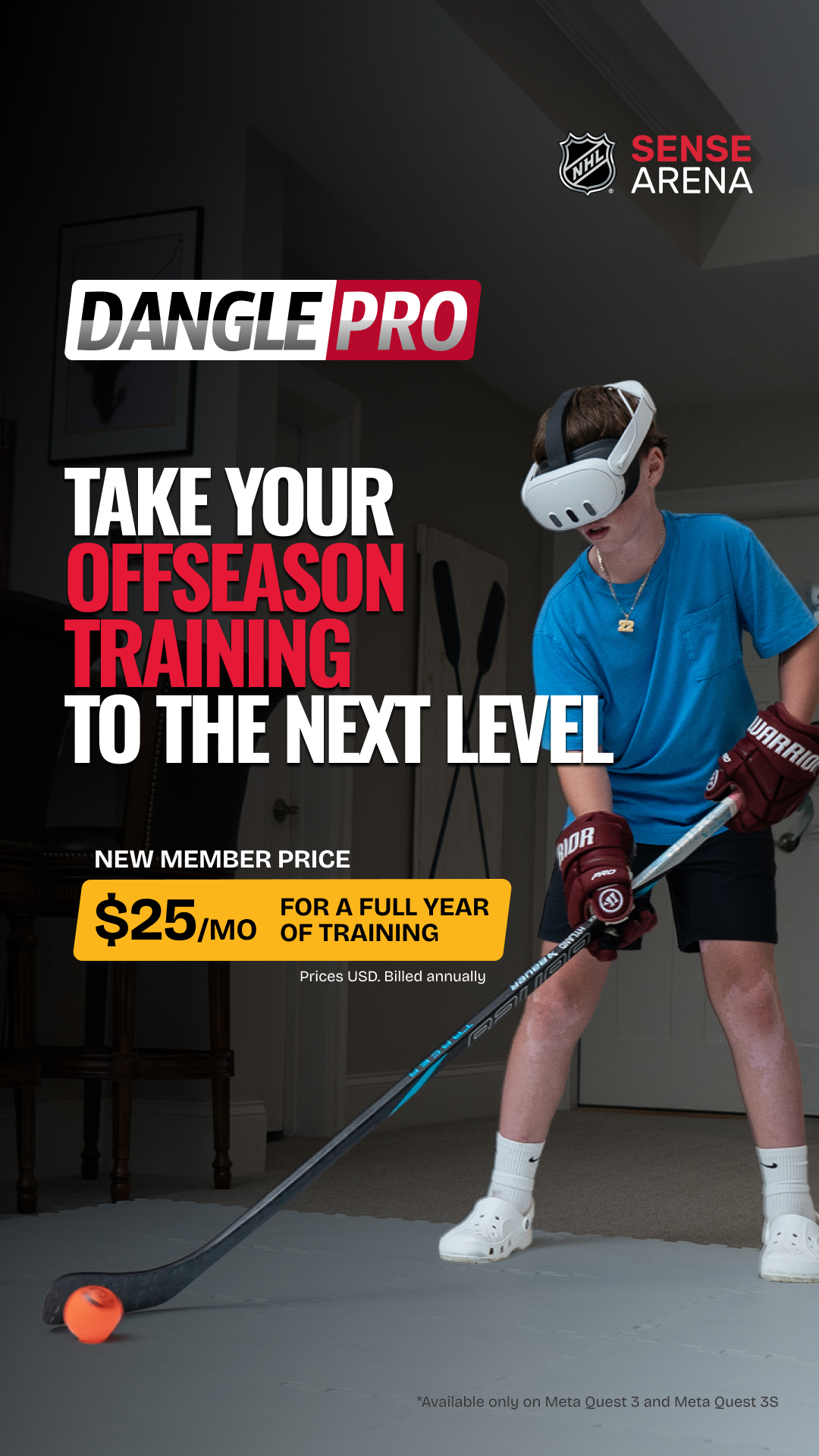 NHL Sense Arena Facebook ad