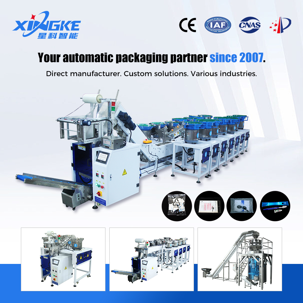 XingkePacking Automatic Packaging Machine Facebook ad: Still counting parts by hand?