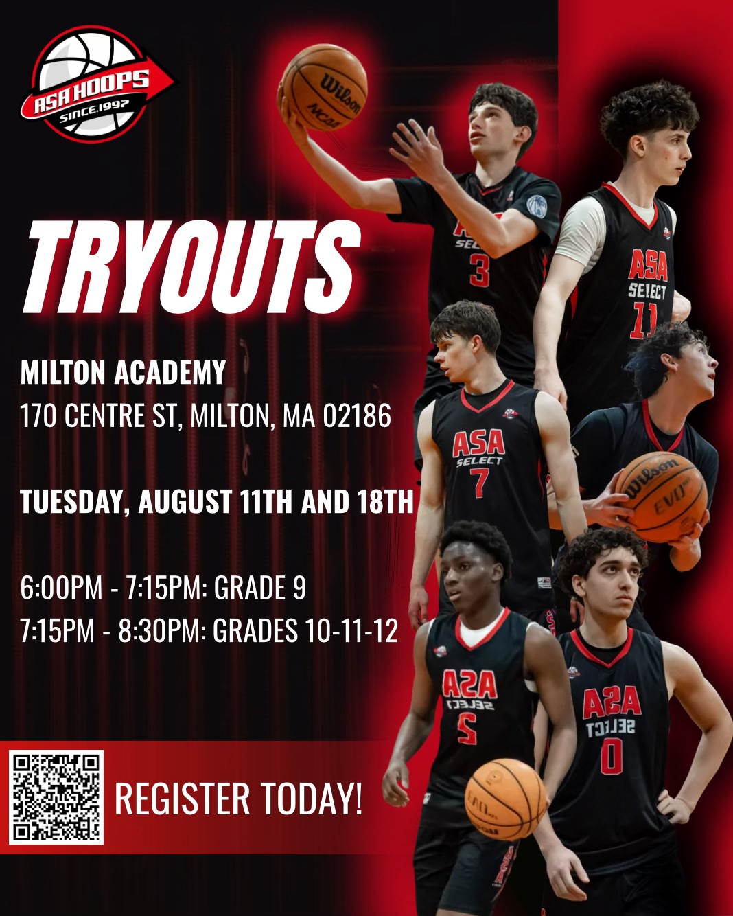ASA Hoops Facebook ad