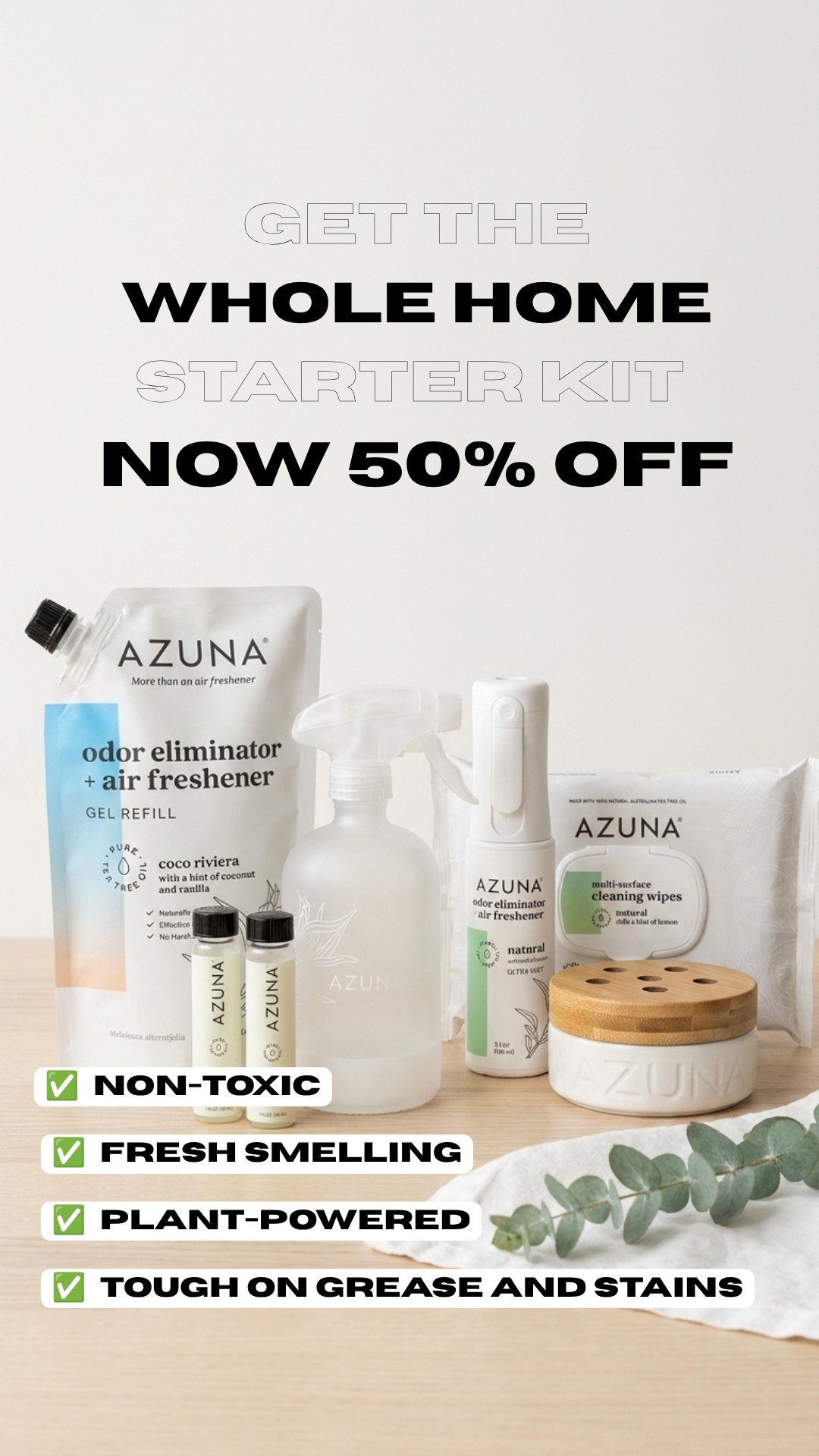 Azuna Facebook ad