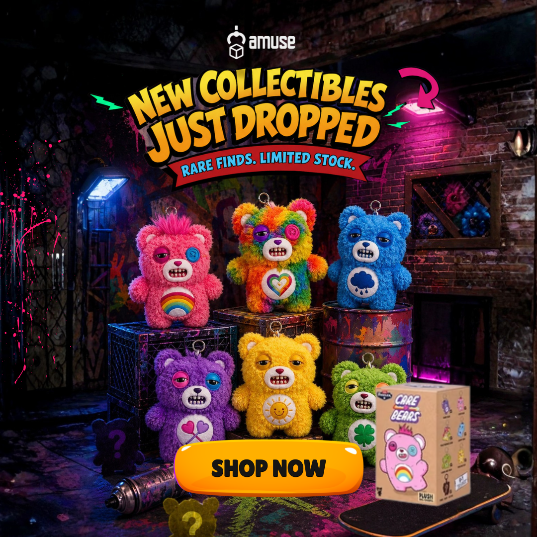 amuse.zone Facebook ad: Be the first to explore our latest collectibles!