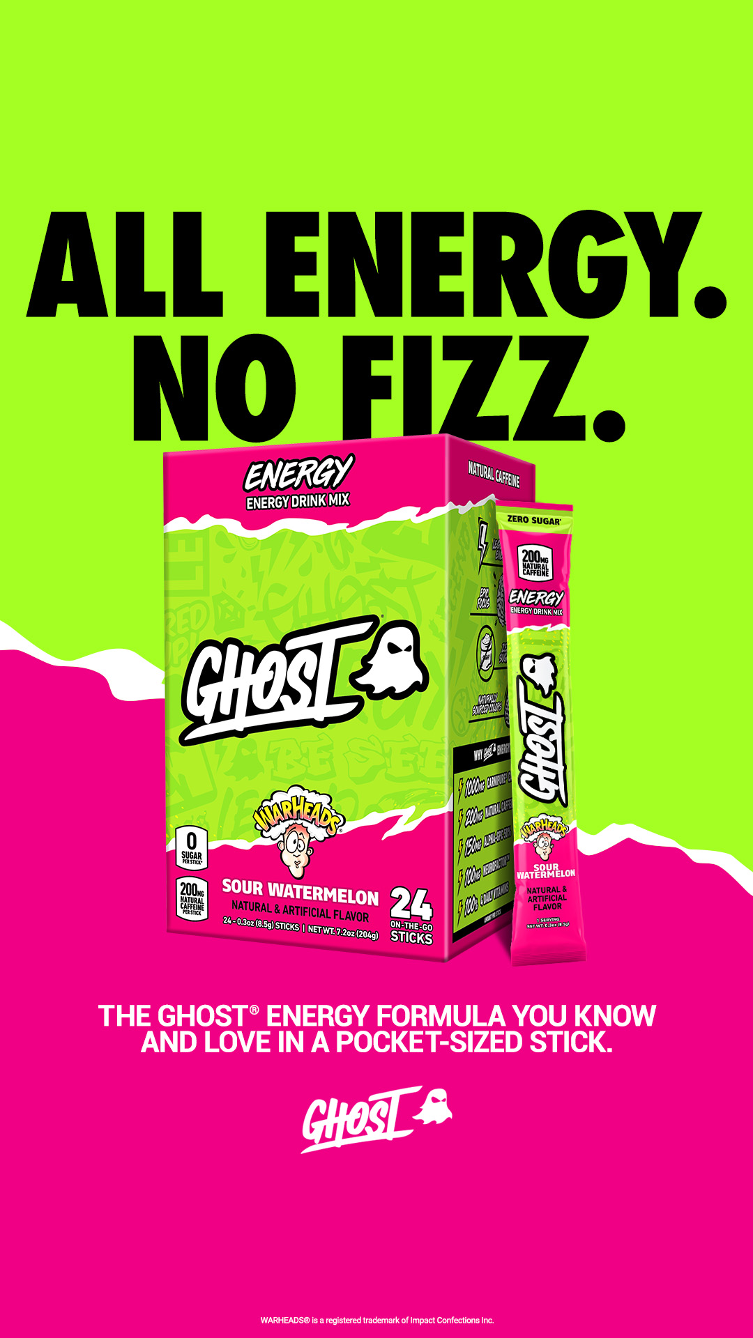 GHOST Facebook ad