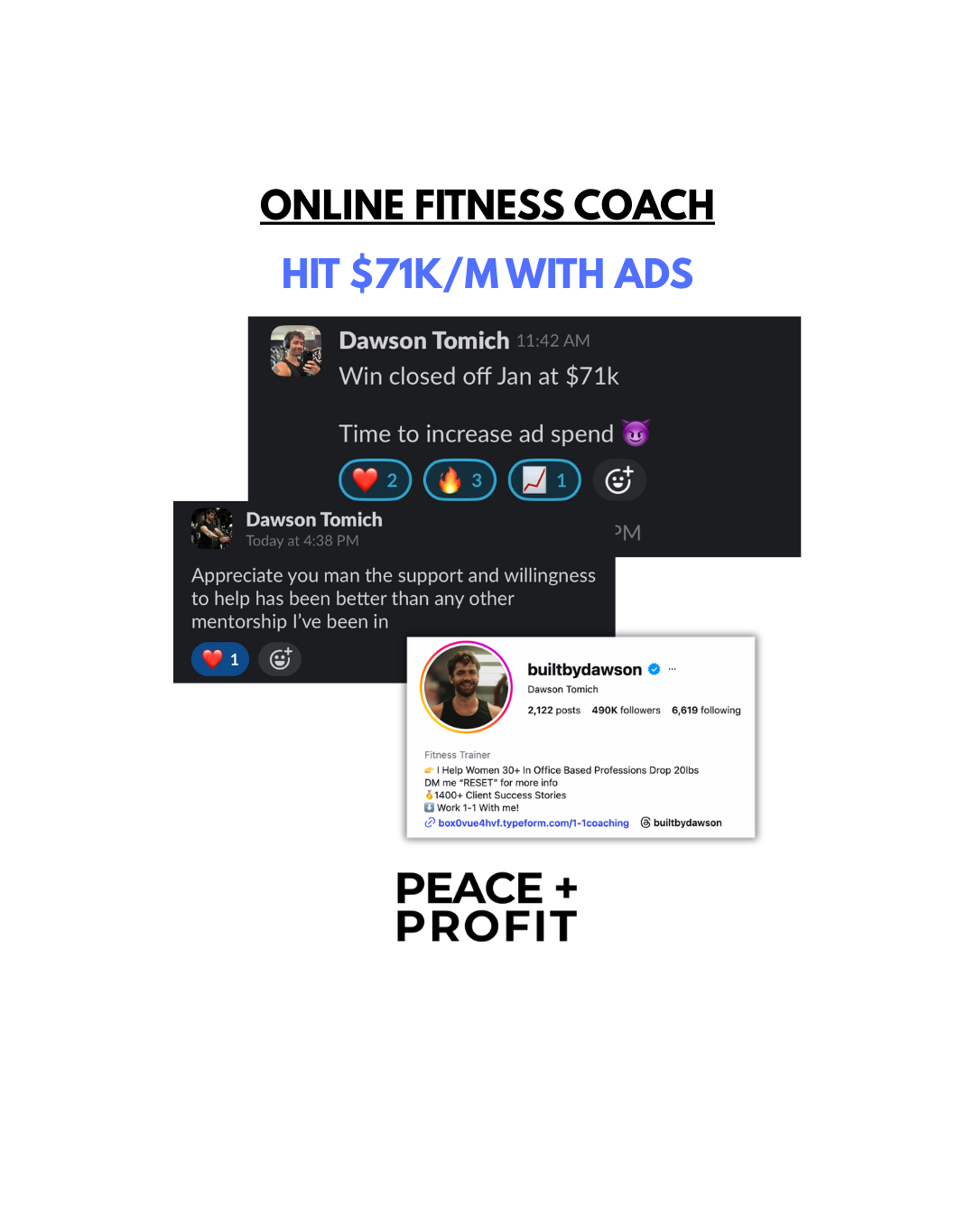 JP Coaching Two Facebook ad