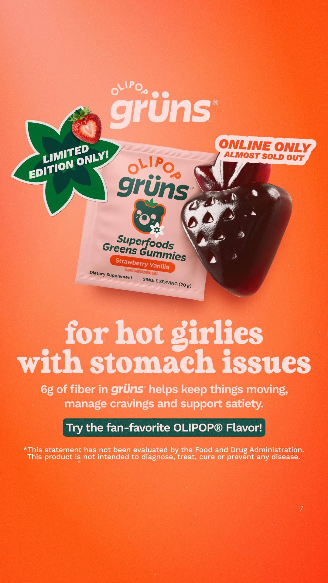 Grüns Facebook ad