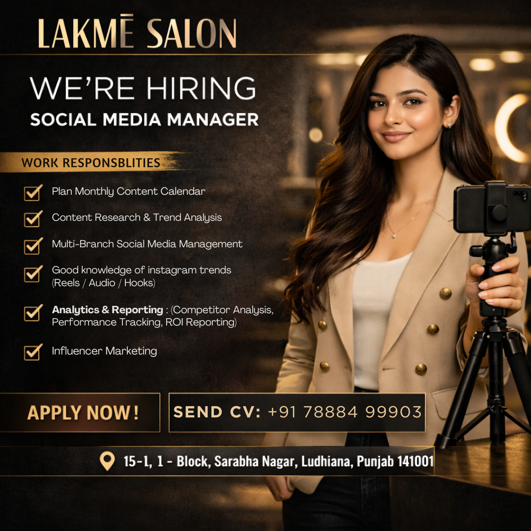 Lakme Salon Ludhiana Facebook ad