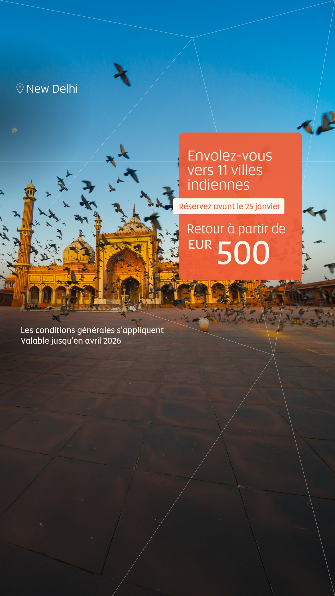 Etihad Airways Facebook ad