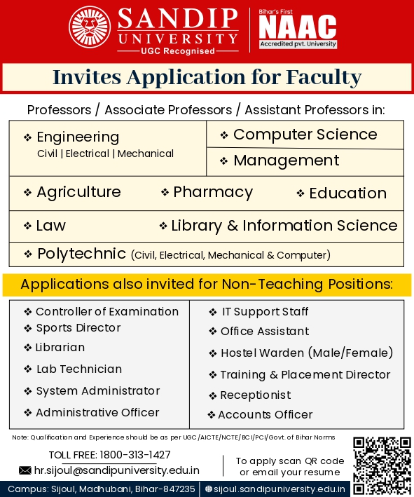 Sandip University Sijoul Facebook ad