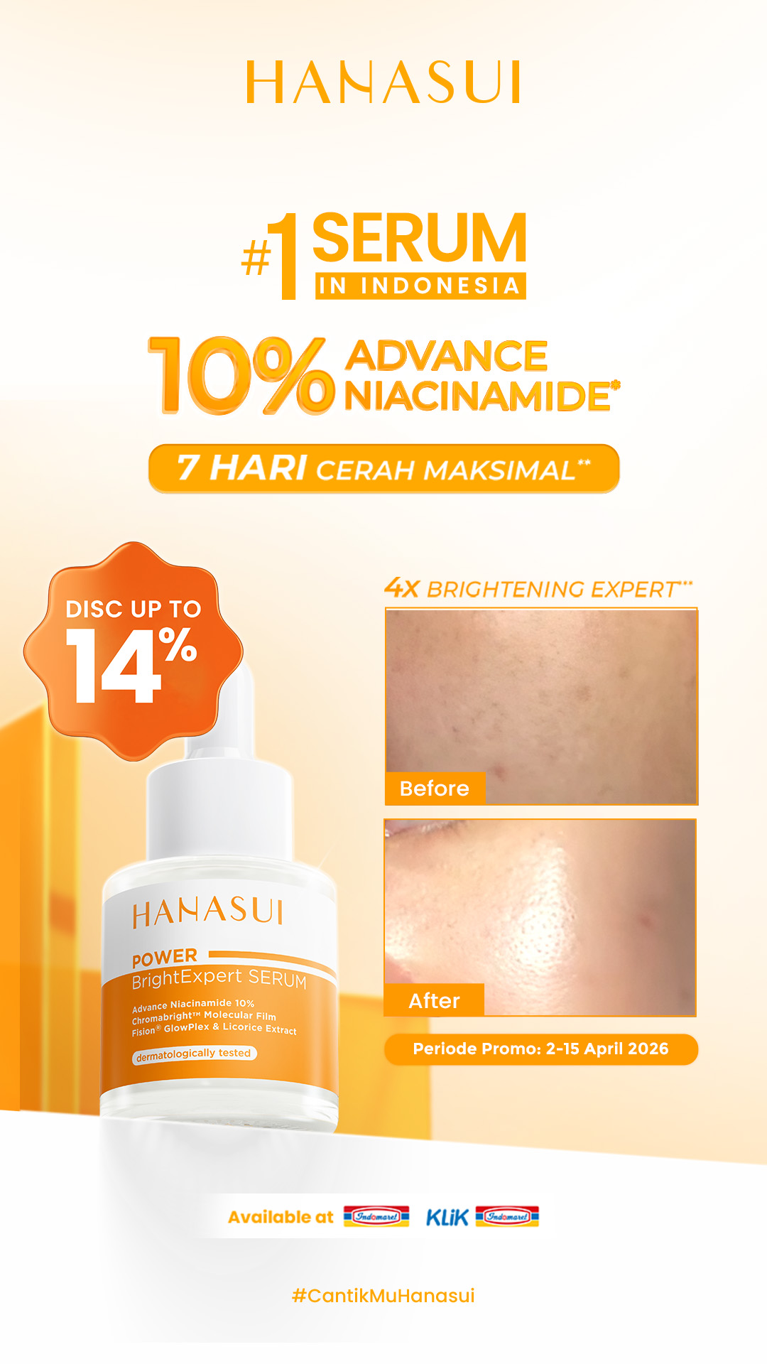 Skincare Hanasui Facebook ad