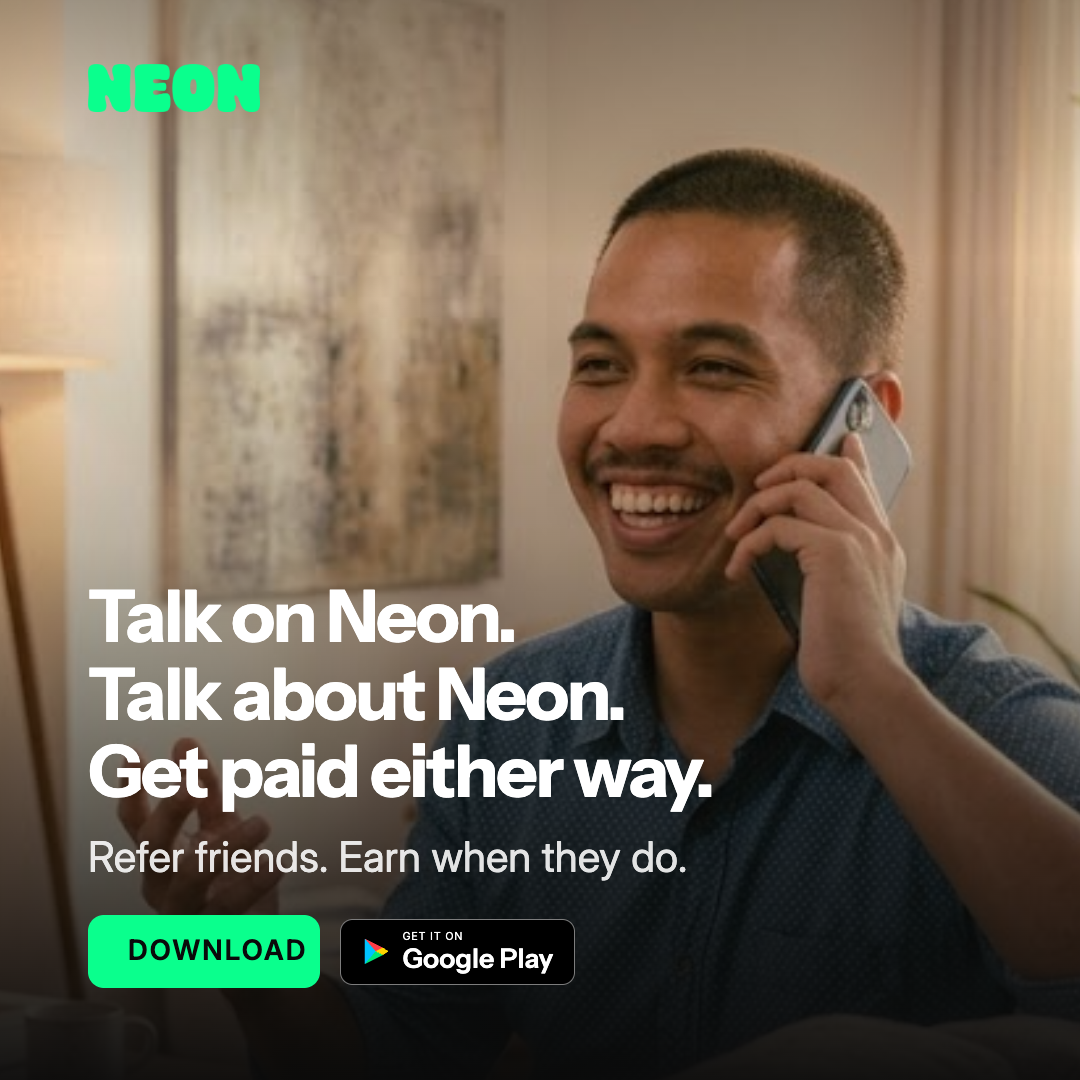 Neon Mobile Facebook ad