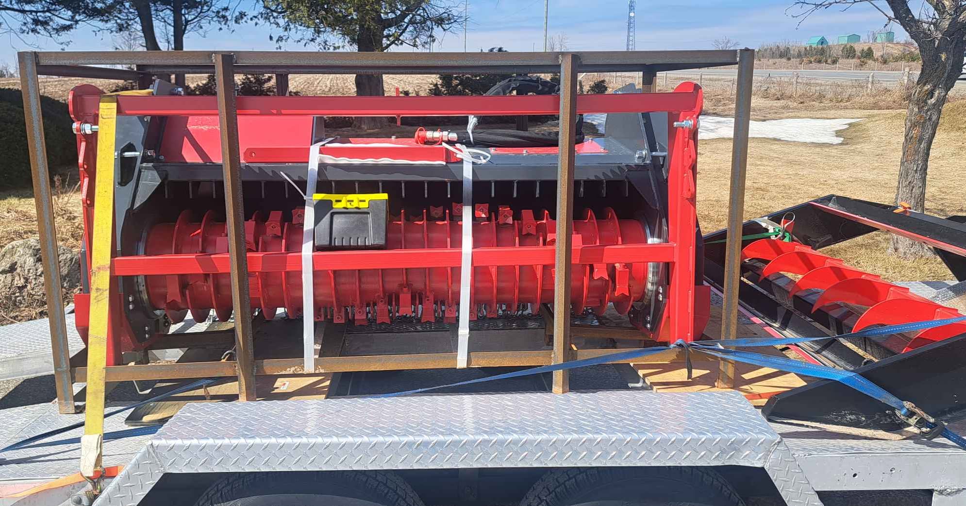 Francis Wood Facebook ad: 72 inch High flow Forestry Mulcher