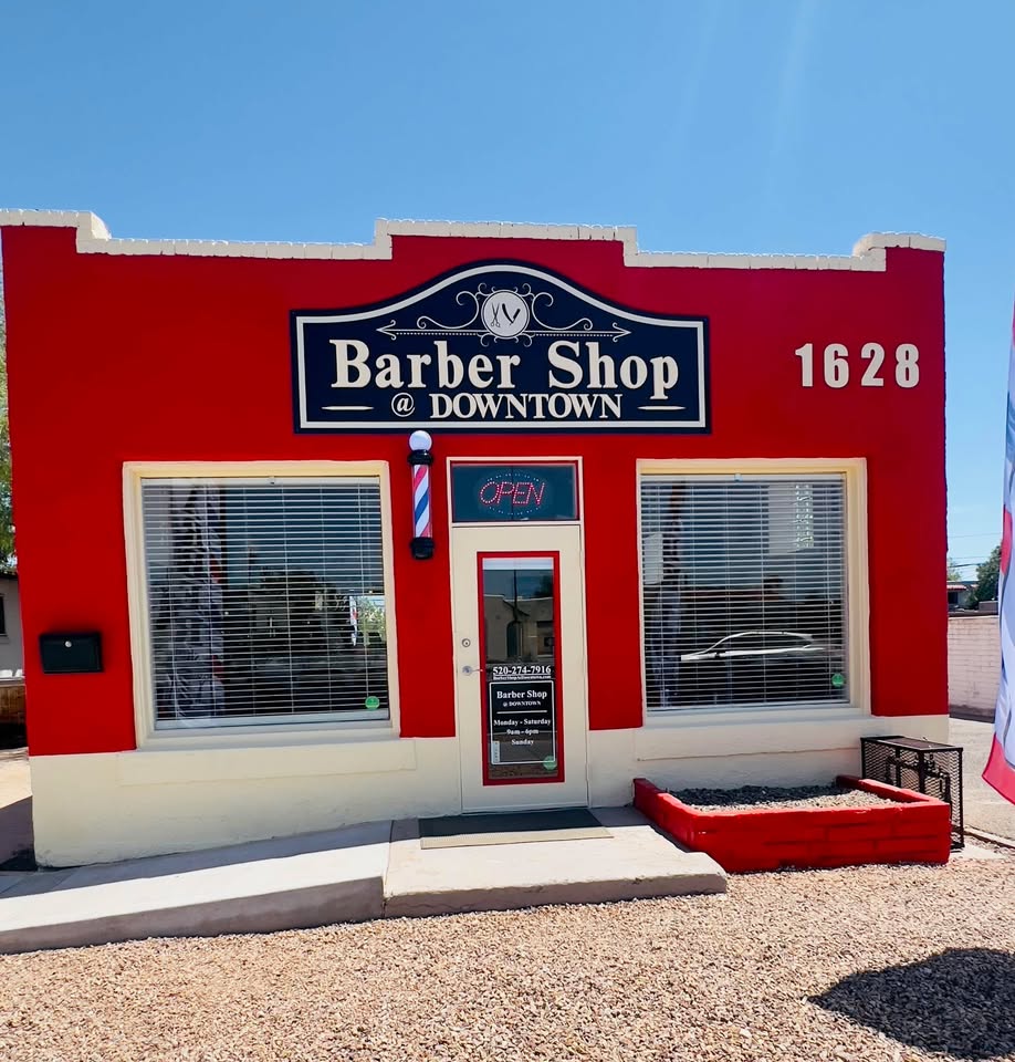Barber Shop At Downtown Tucson Facebook ad: Traditional Barber Shop