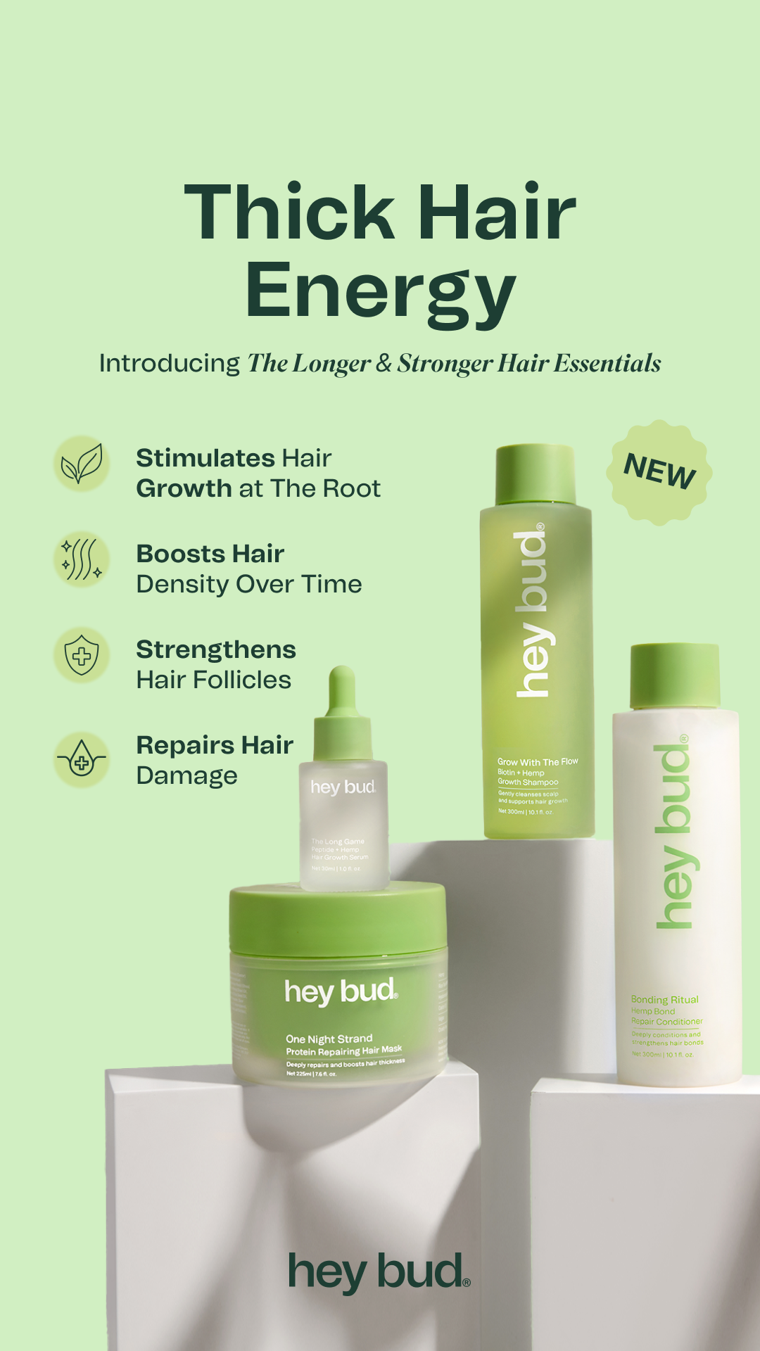 Hey Bud Skincare Facebook ad