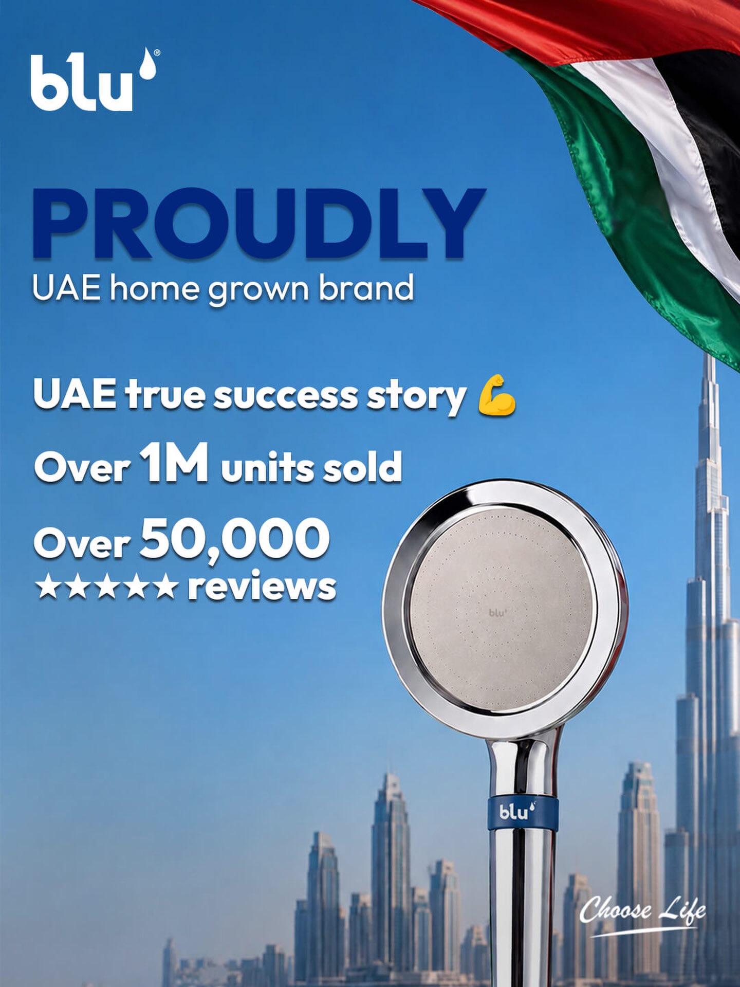 blu Facebook ad: Proudly UAE homegrown.
