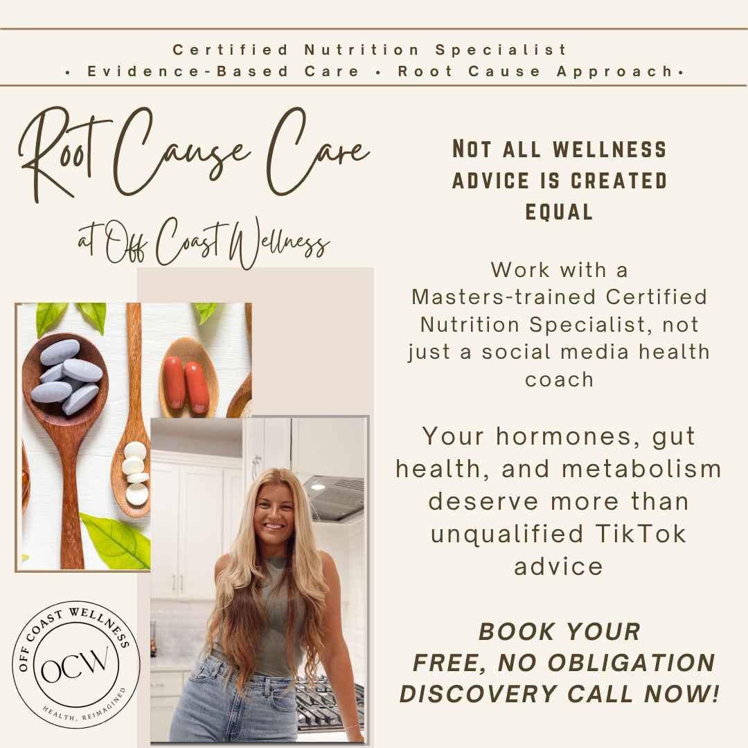 Off Coast Wellness Facebook ad