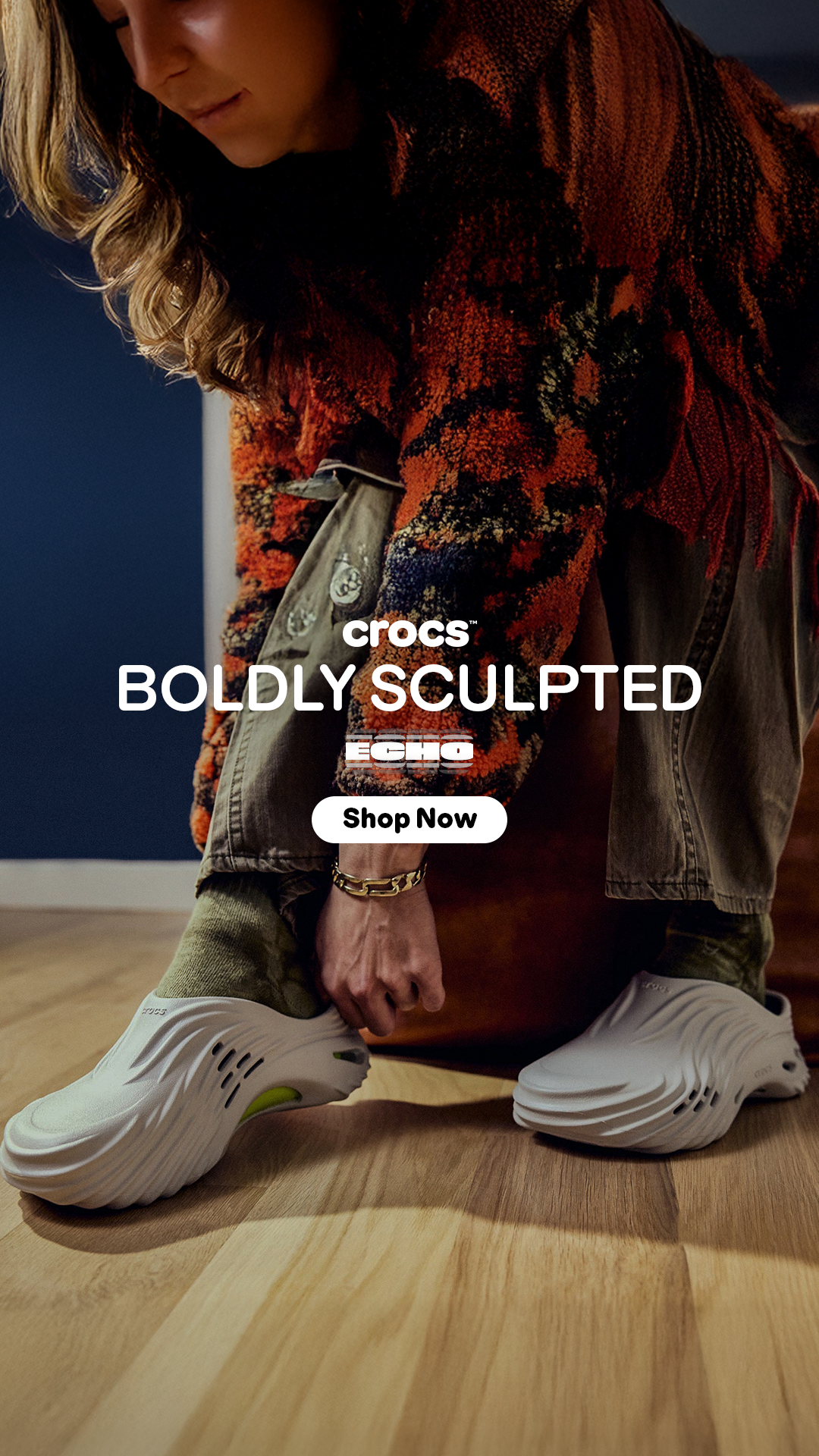 Crocs Facebook ad