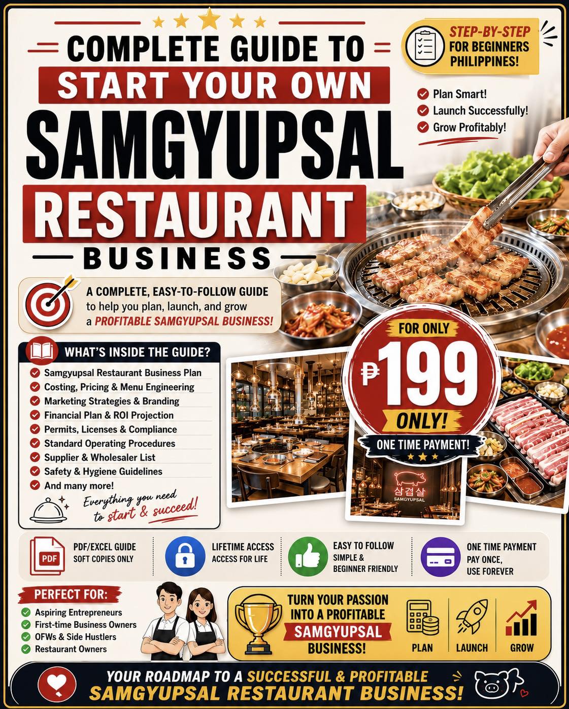 Samgyup Restaurant Mastery Facebook ad